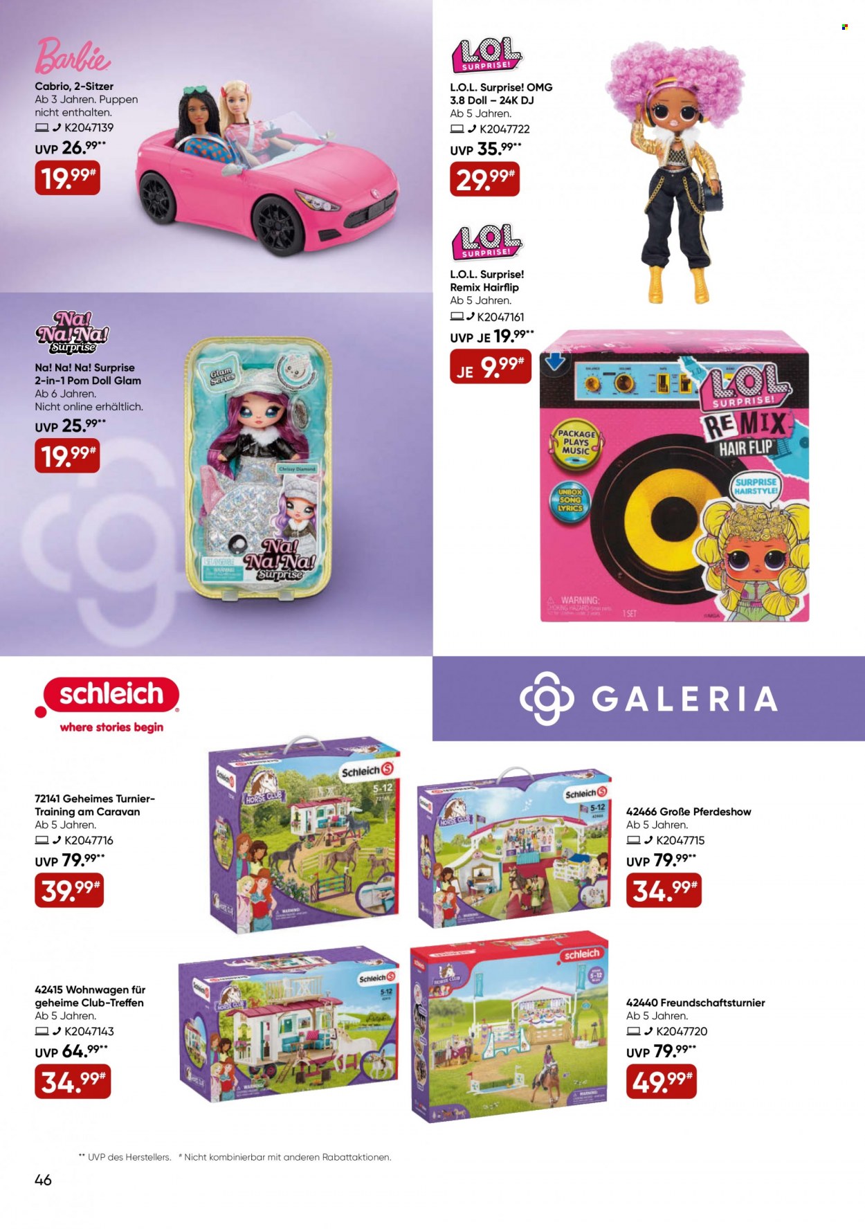 GALERIA Karstadt Kaufhof Prospekte  - 26.09.2022 - 2.10.2022. Seite 46