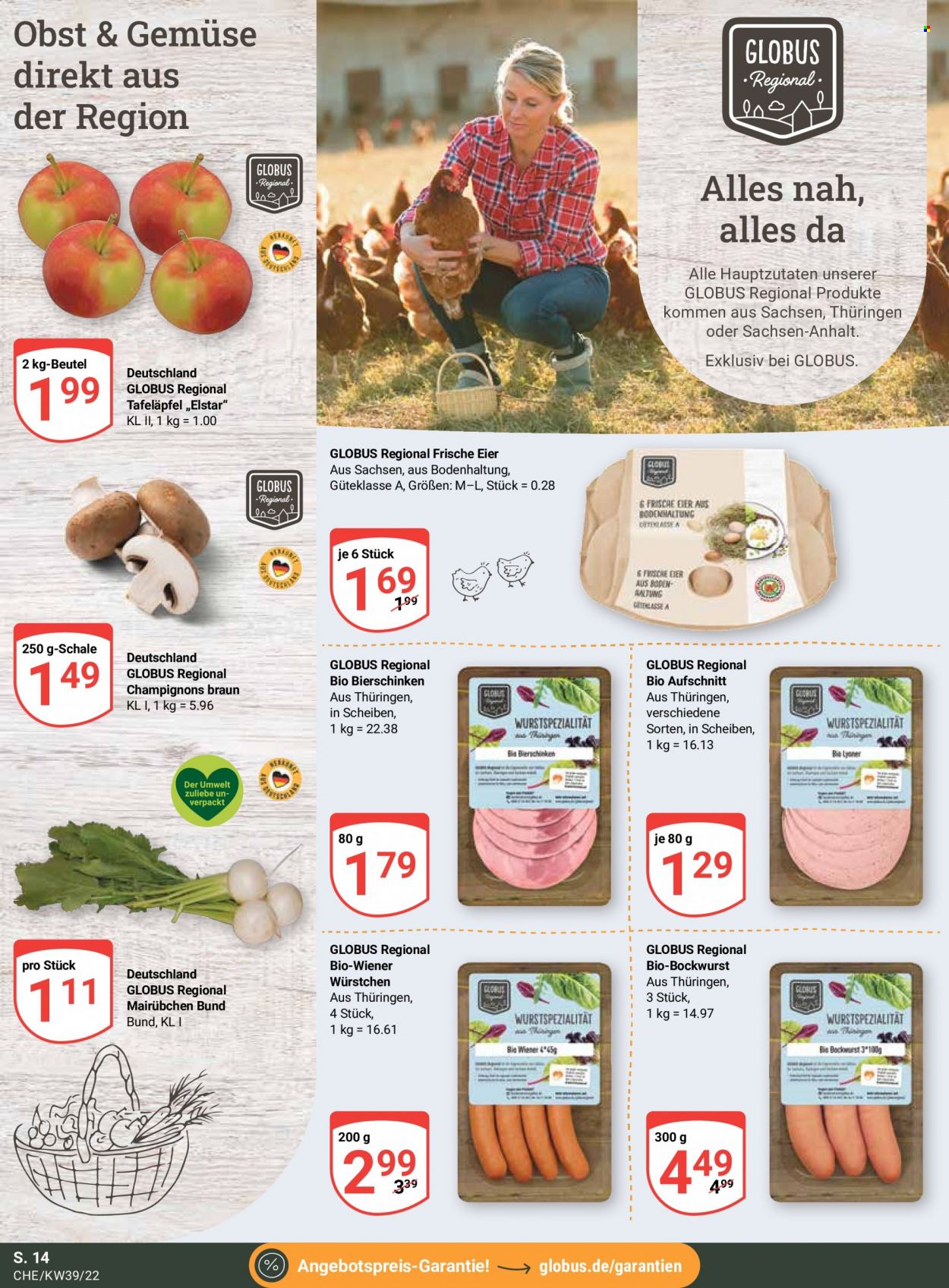 Globus Prospekte  - 26.09.2022 - 1.10.2022. Seite 16