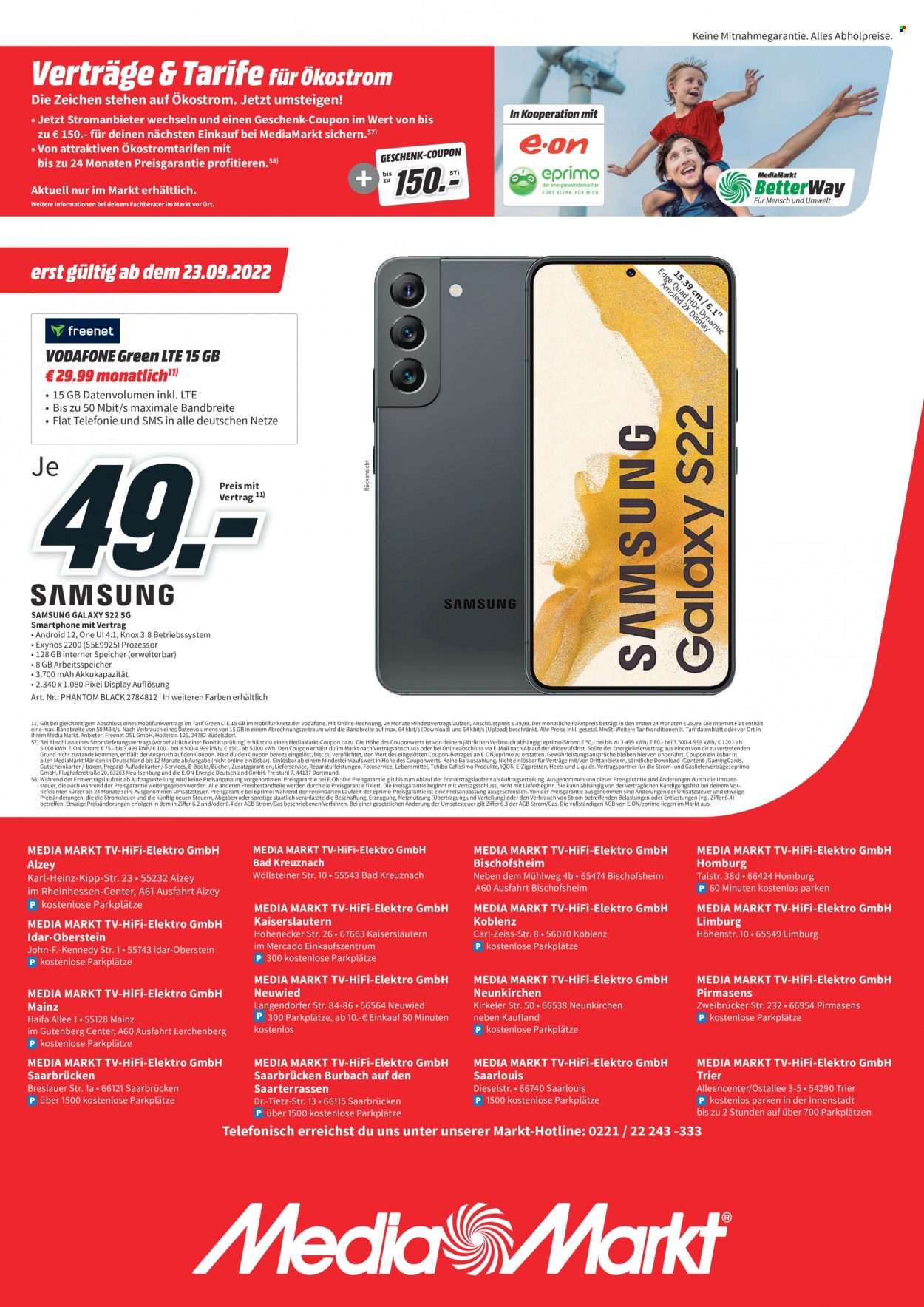 MediaMarkt Prospekte  - 22.09.2022 - 28.09.2022. Seite 8