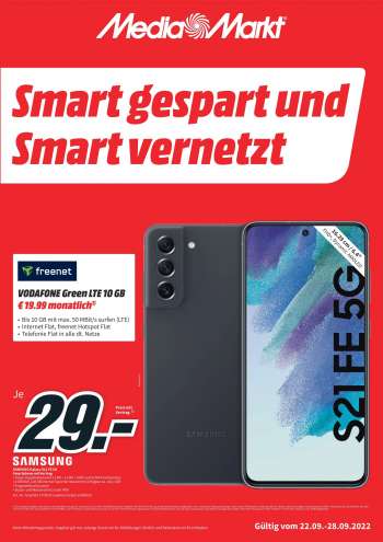Prospekte MediaMarkt - 22.09.2022 - 28.09.2022.