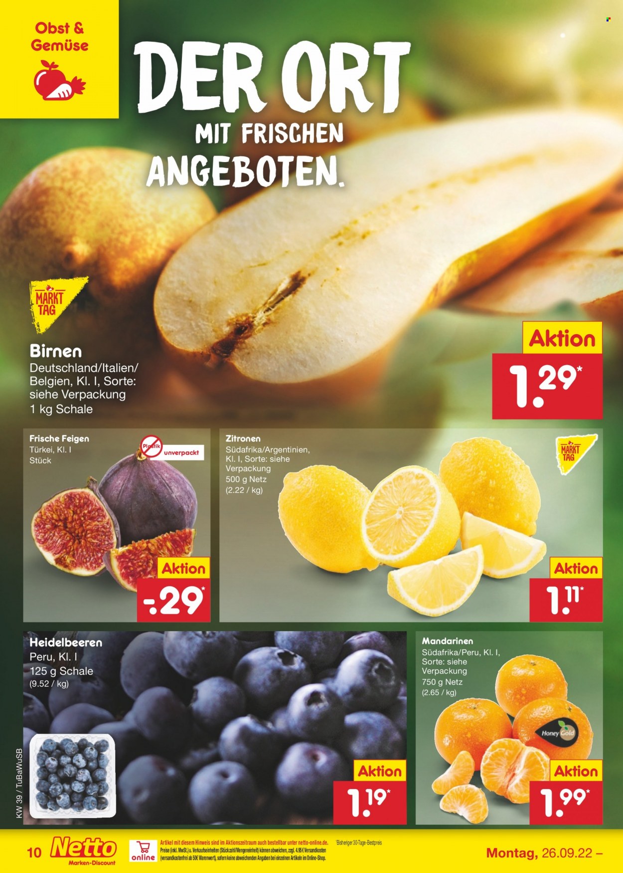 Netto Marken-Discount Prospekte  - 26.09.2022 - 1.10.2022. Seite 10