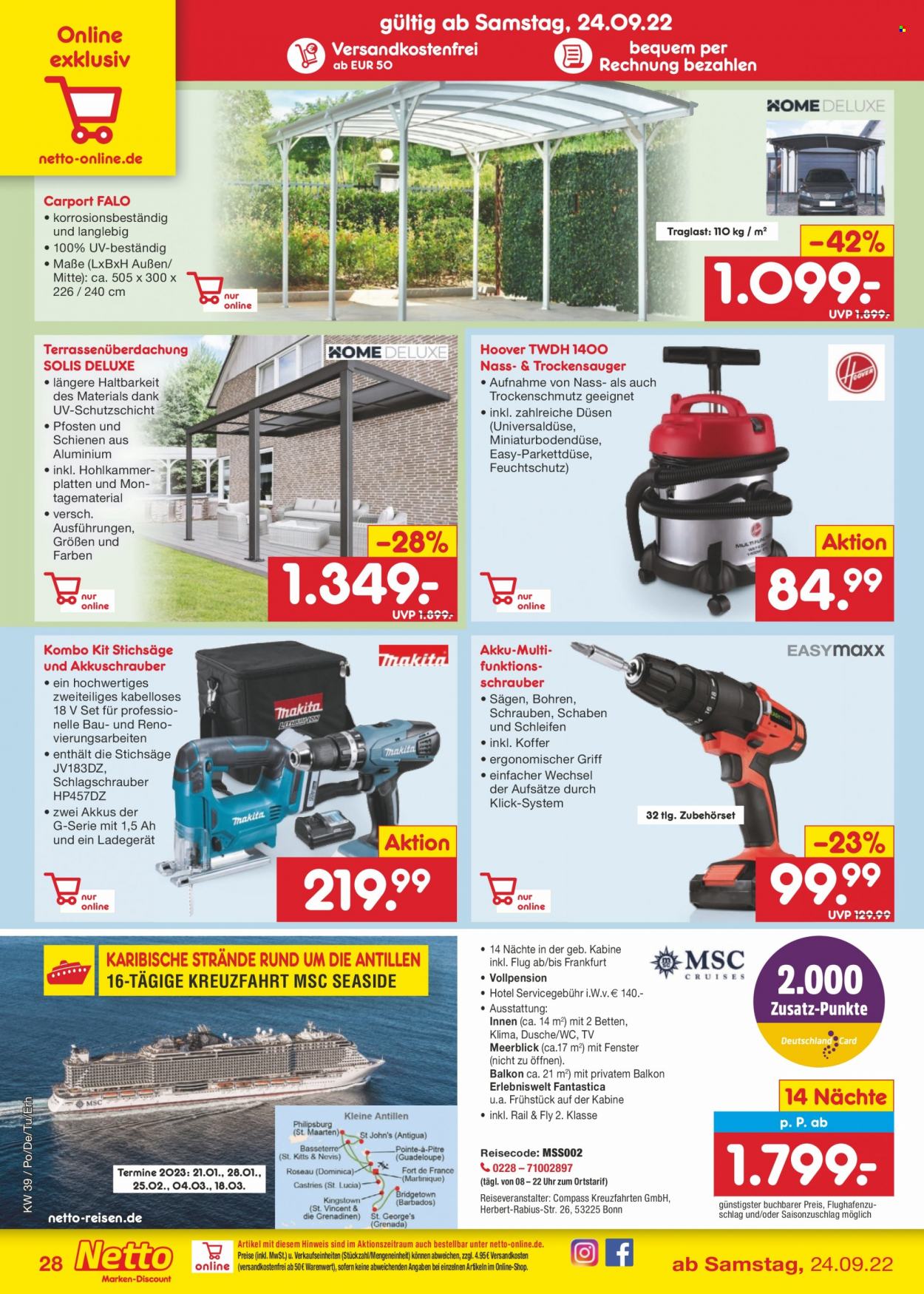 Netto Marken-Discount Prospekte  - 26.09.2022 - 1.10.2022. Seite 28