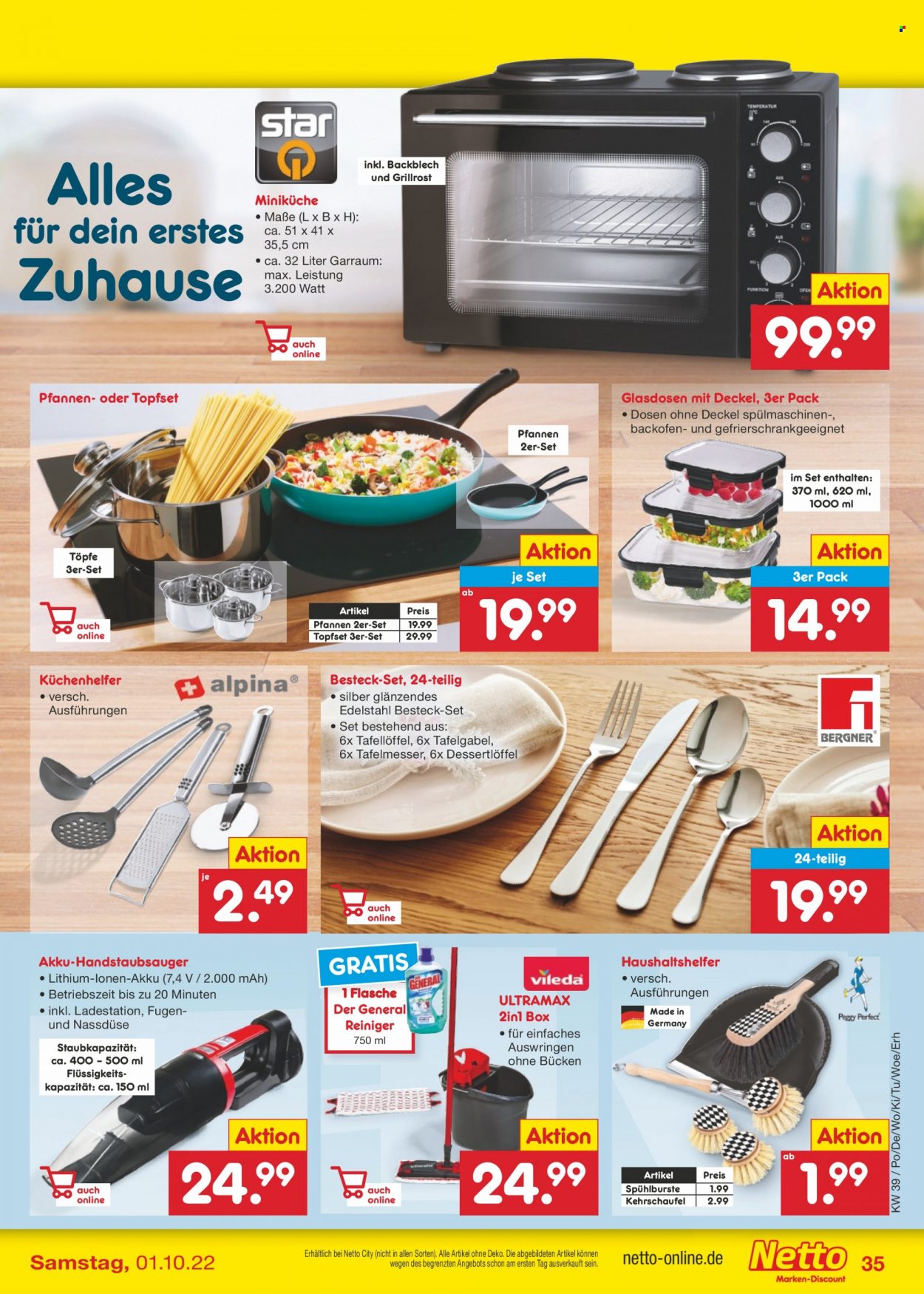 Netto Marken-Discount Prospekte  - 26.09.2022 - 1.10.2022. Seite 35