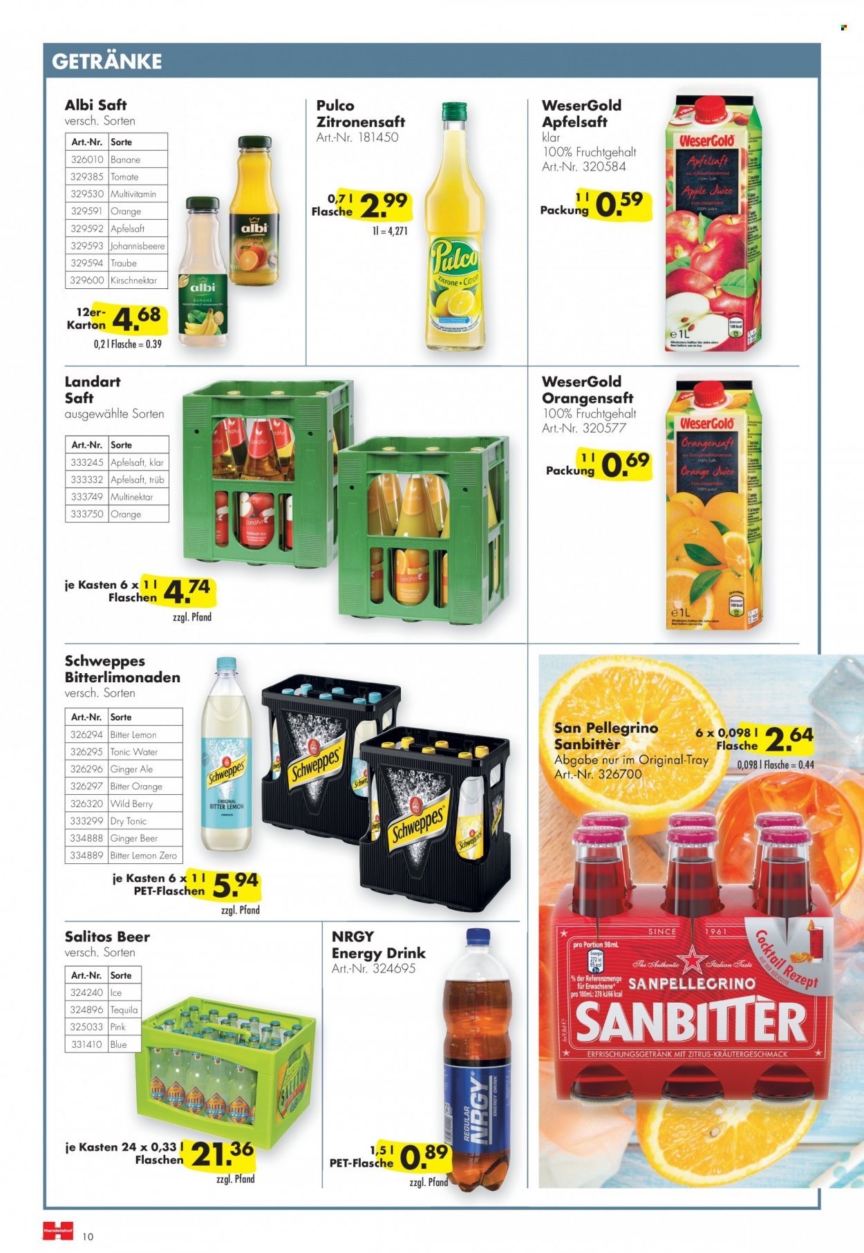 Handelshof Prospekte . Seite 10