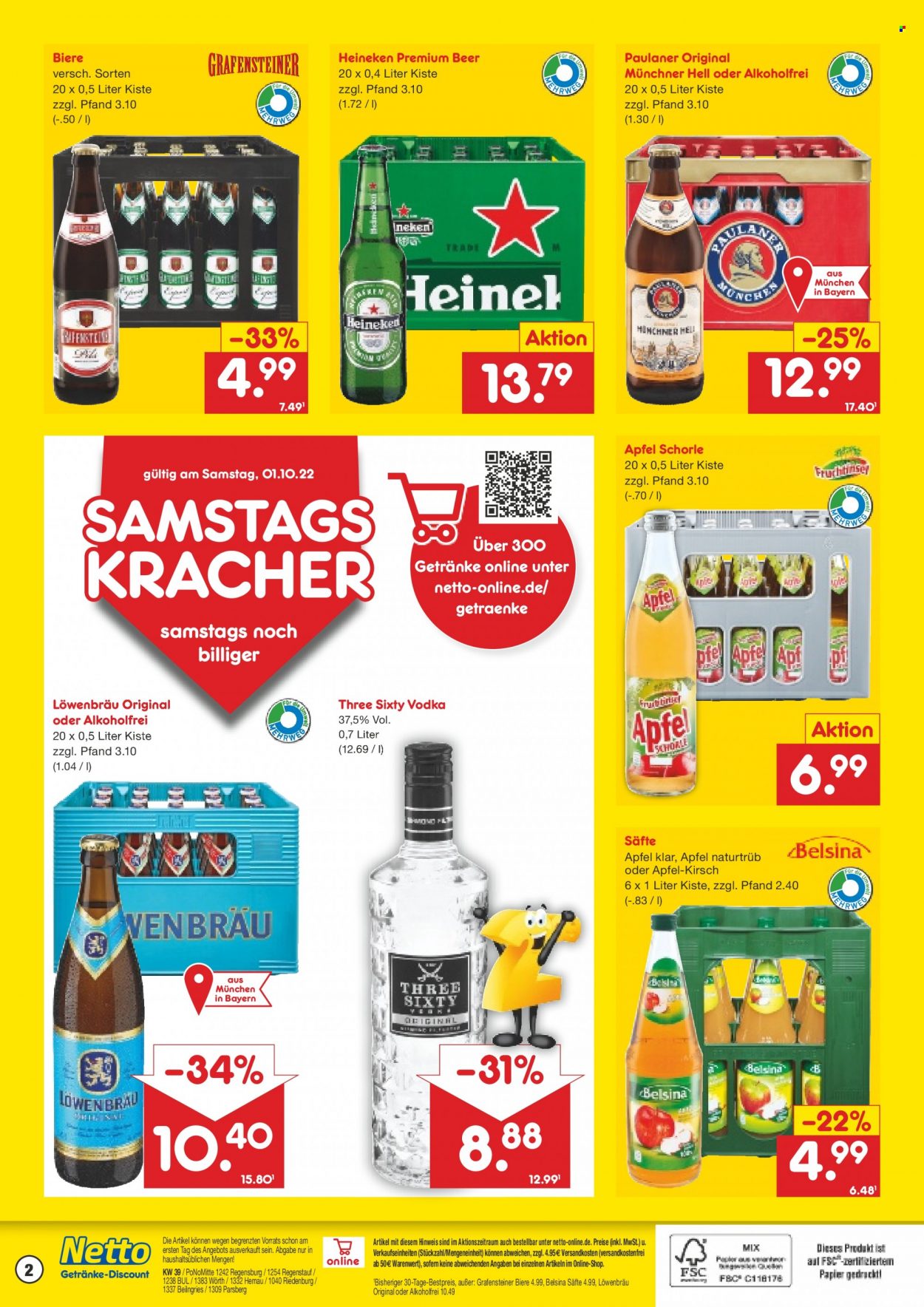 Netto Marken-Discount Prospekte  - 26.09.2022 - 1.10.2022. Seite 2