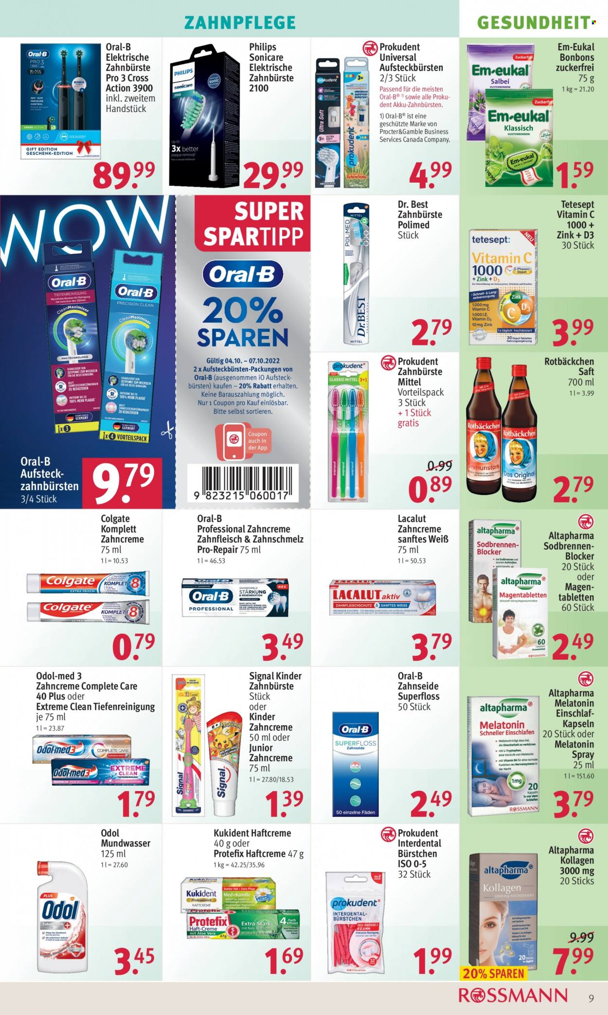 Rossmann Prospekte  - 4.10.2022 - 7.10.2022. Seite 9
