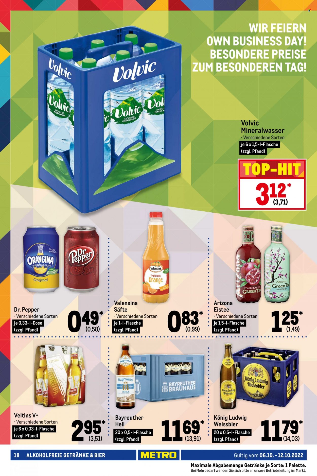 Metro Prospekte  - 6.10.2022 - 12.10.2022. Seite 18
