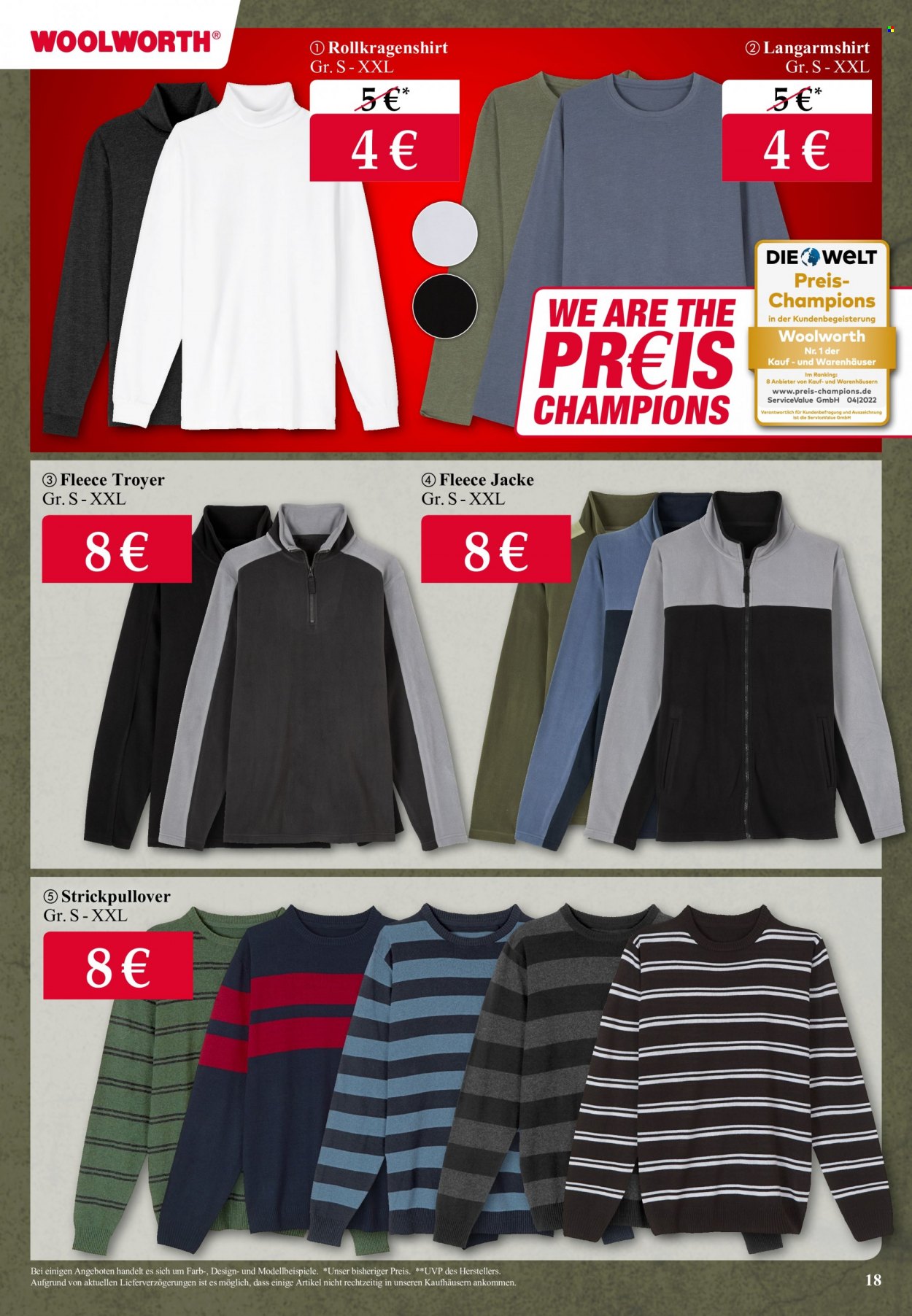 Woolworth Prospekte  - 1.10.2022 - 10.10.2022. Seite 18