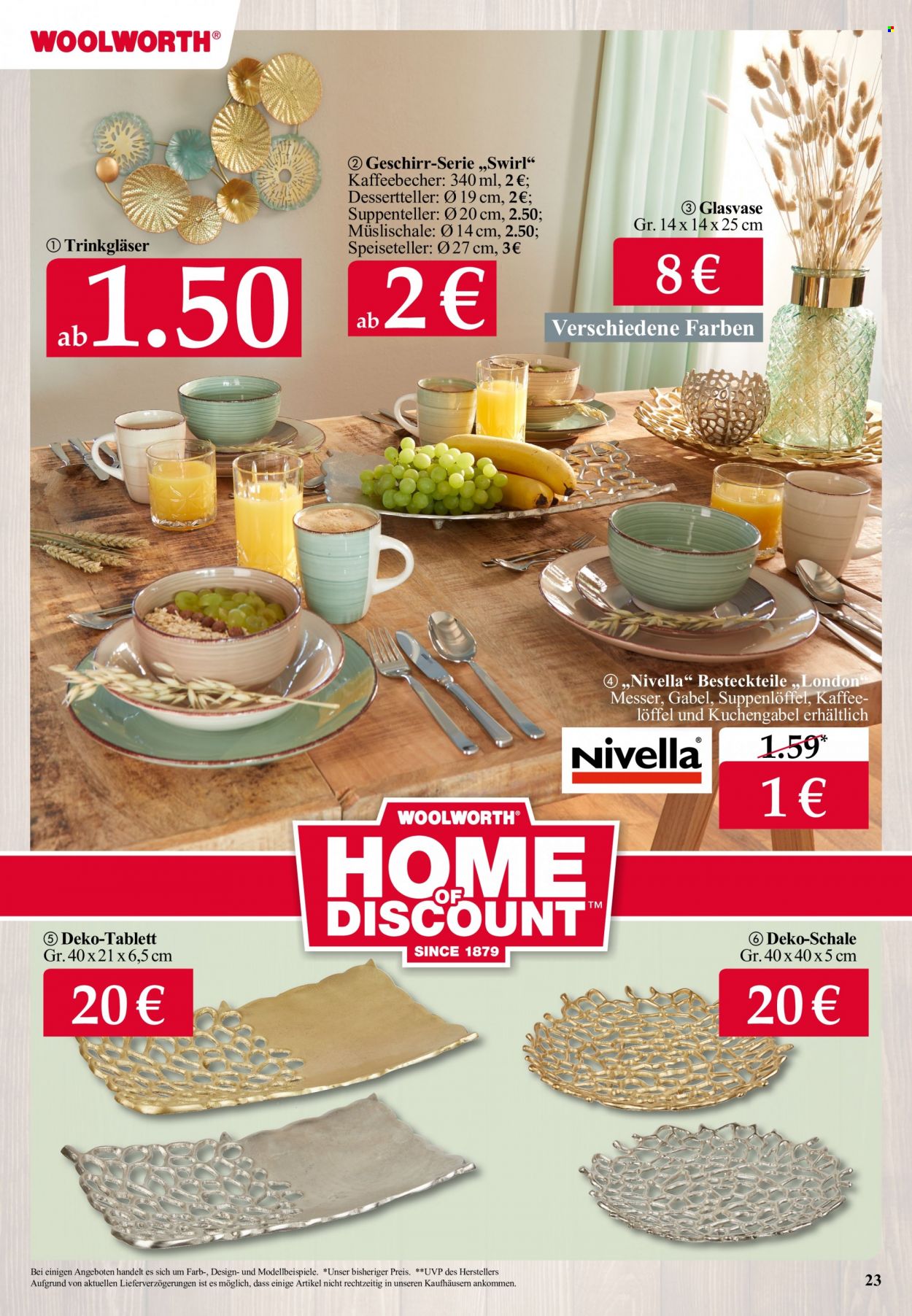 Woolworth Prospekte  - 1.10.2022 - 10.10.2022. Seite 23