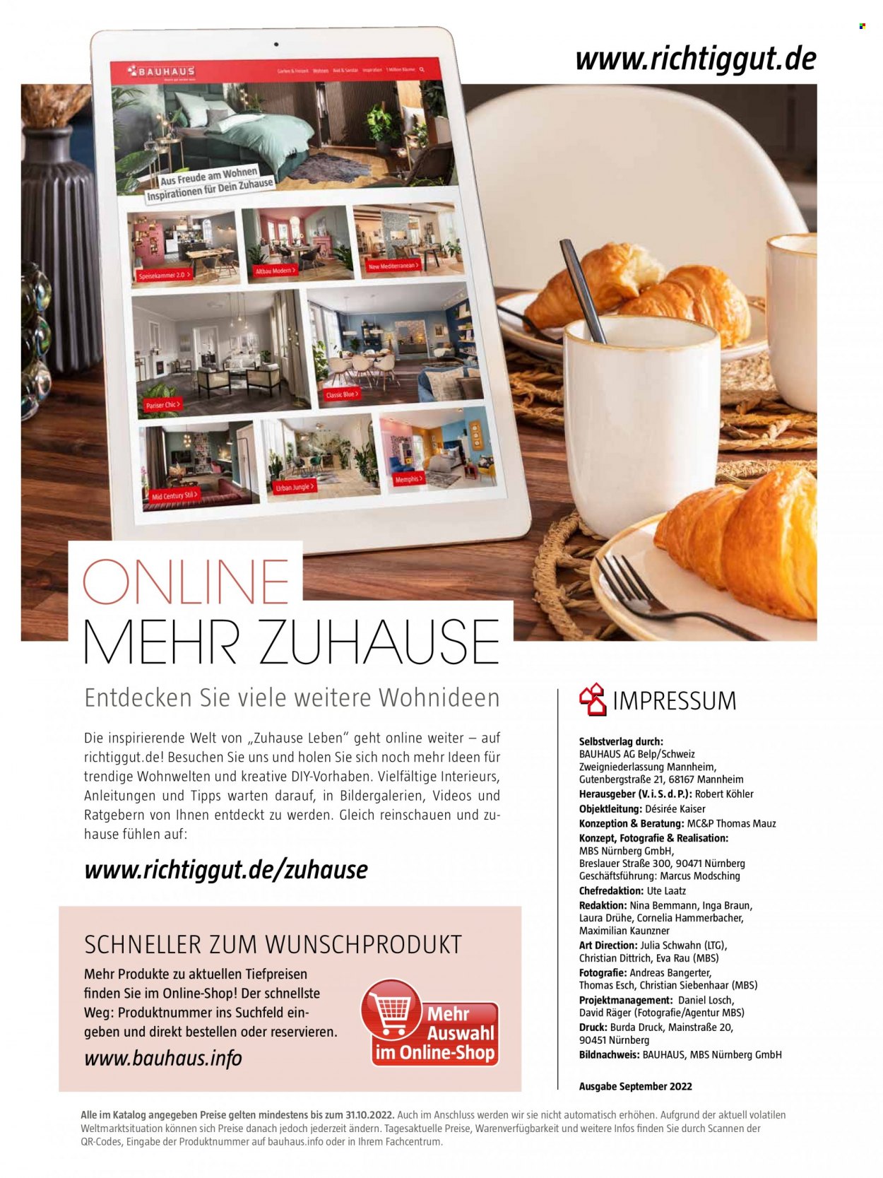 Bauhaus Prospekte  - 28.09.2022 - 31.10.2022. Seite 2