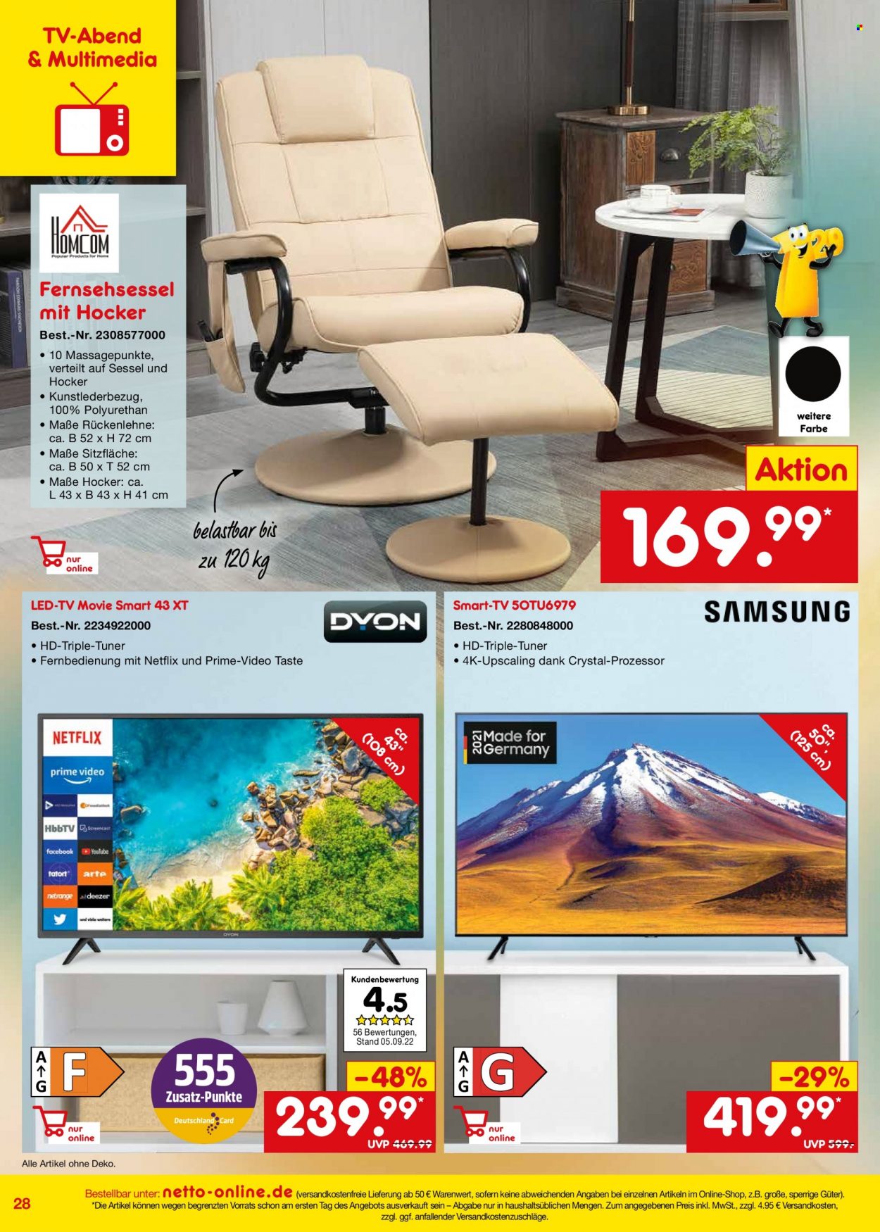 Netto Marken-Discount Prospekte  - 29.09.2022 - 31.10.2022. Seite 28