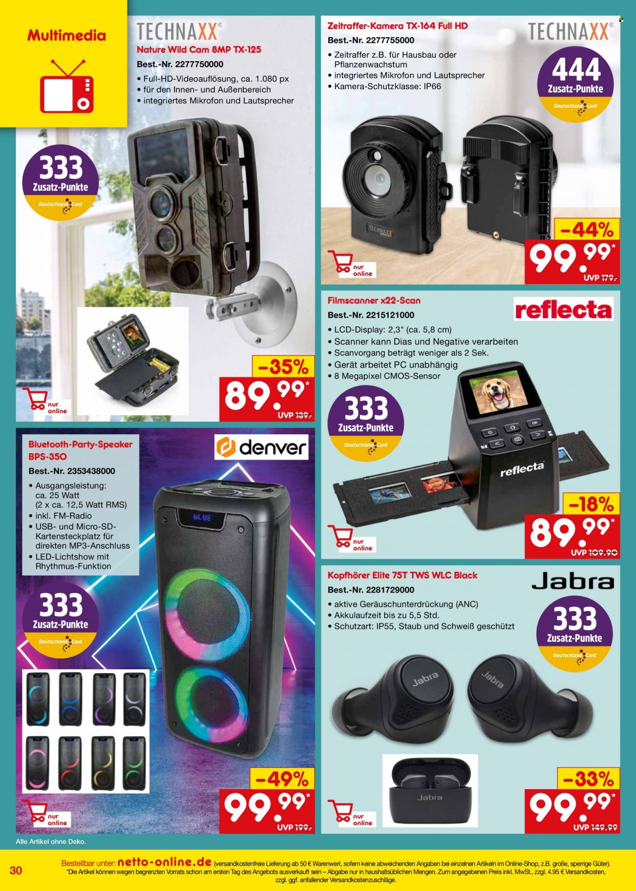Netto Marken-Discount Prospekte  - 29.09.2022 - 31.10.2022. Seite 30