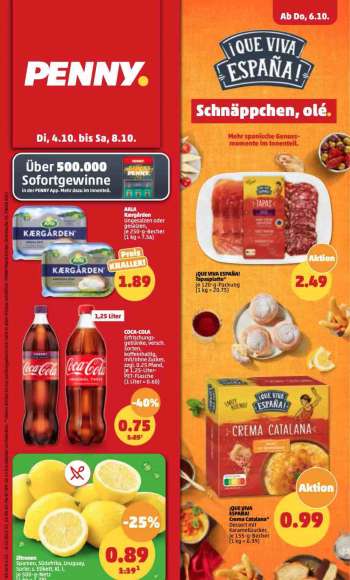 Prospekte Penny - 4.10.2022 - 8.10.2022.