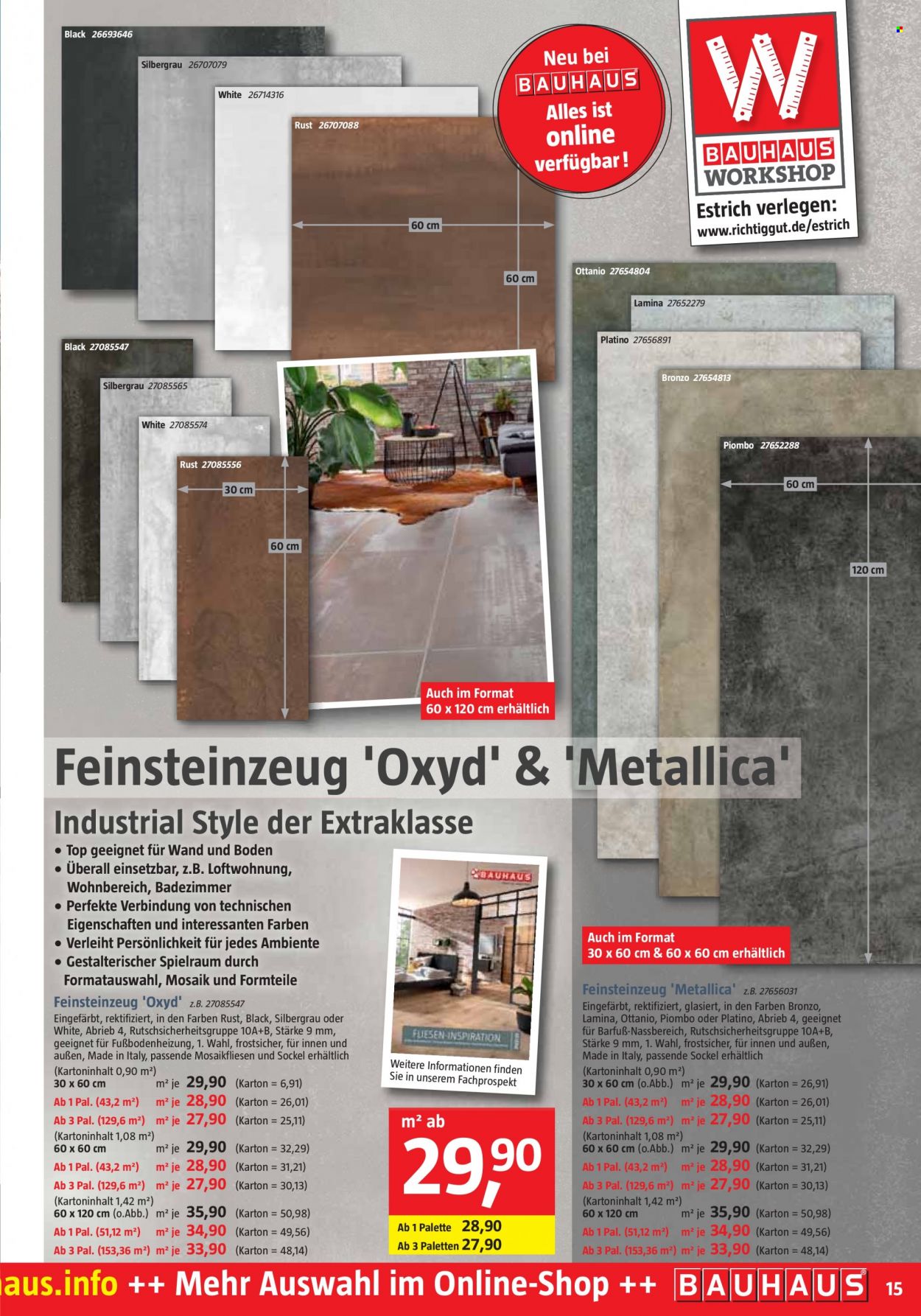 Bauhaus Prospekte  - 1.10.2022 - 29.10.2022. Seite 15