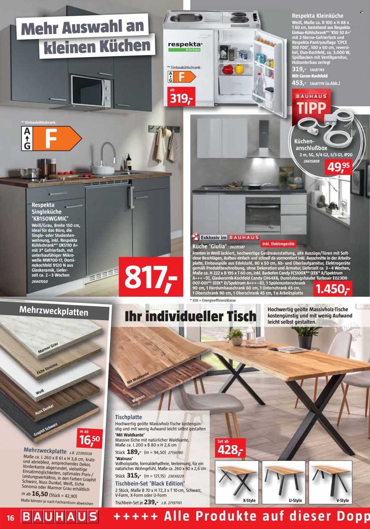 Bauhaus Prospekte  - 1.10.2022 - 29.10.2022. Seite 16