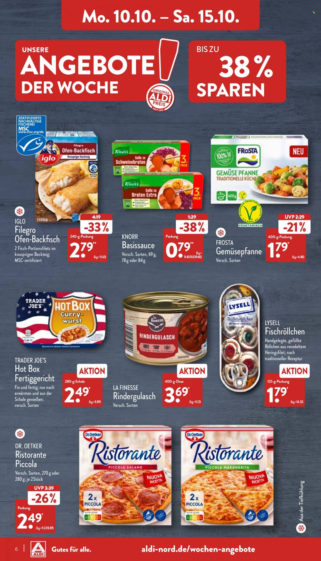 ALDI Nord Prospekte  - 10.10.2022 - 15.10.2022. Seite 6