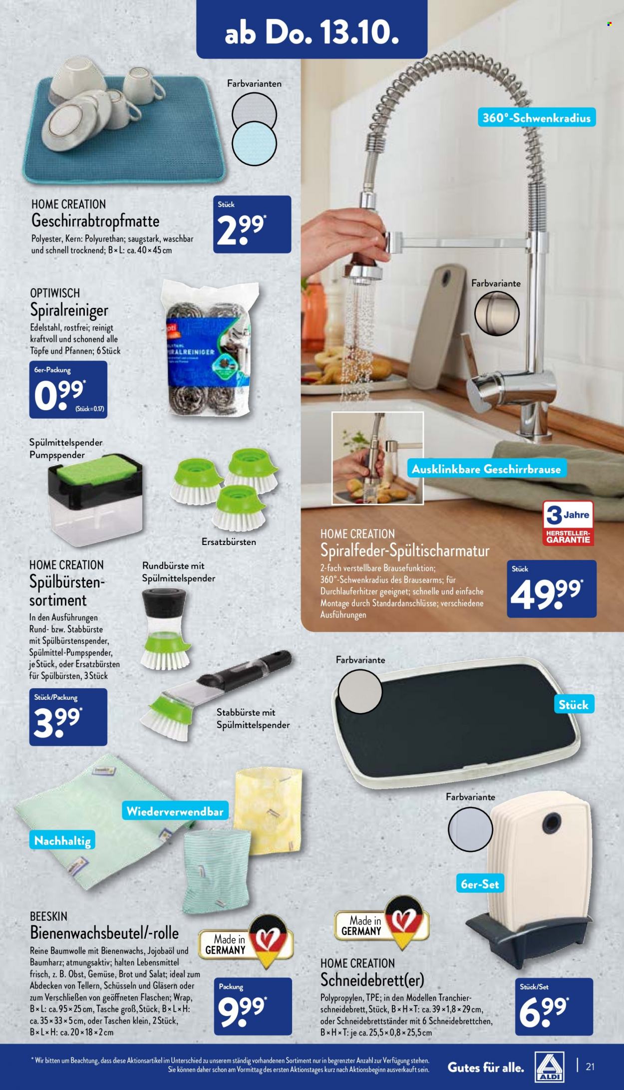 ALDI Nord Prospekte  - 10.10.2022 - 15.10.2022. Seite 21