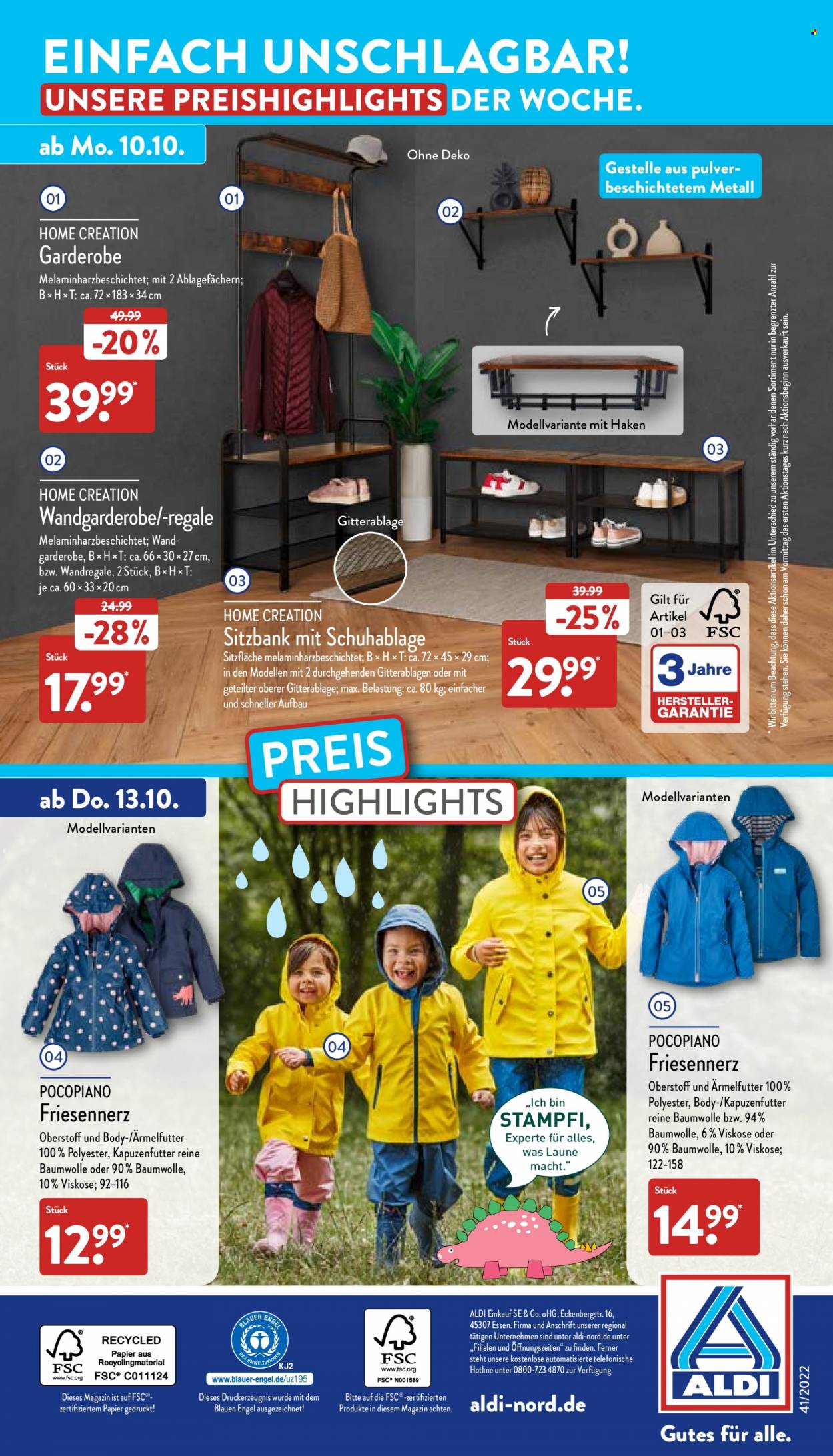 ALDI Nord Prospekte  - 10.10.2022 - 15.10.2022. Seite 34