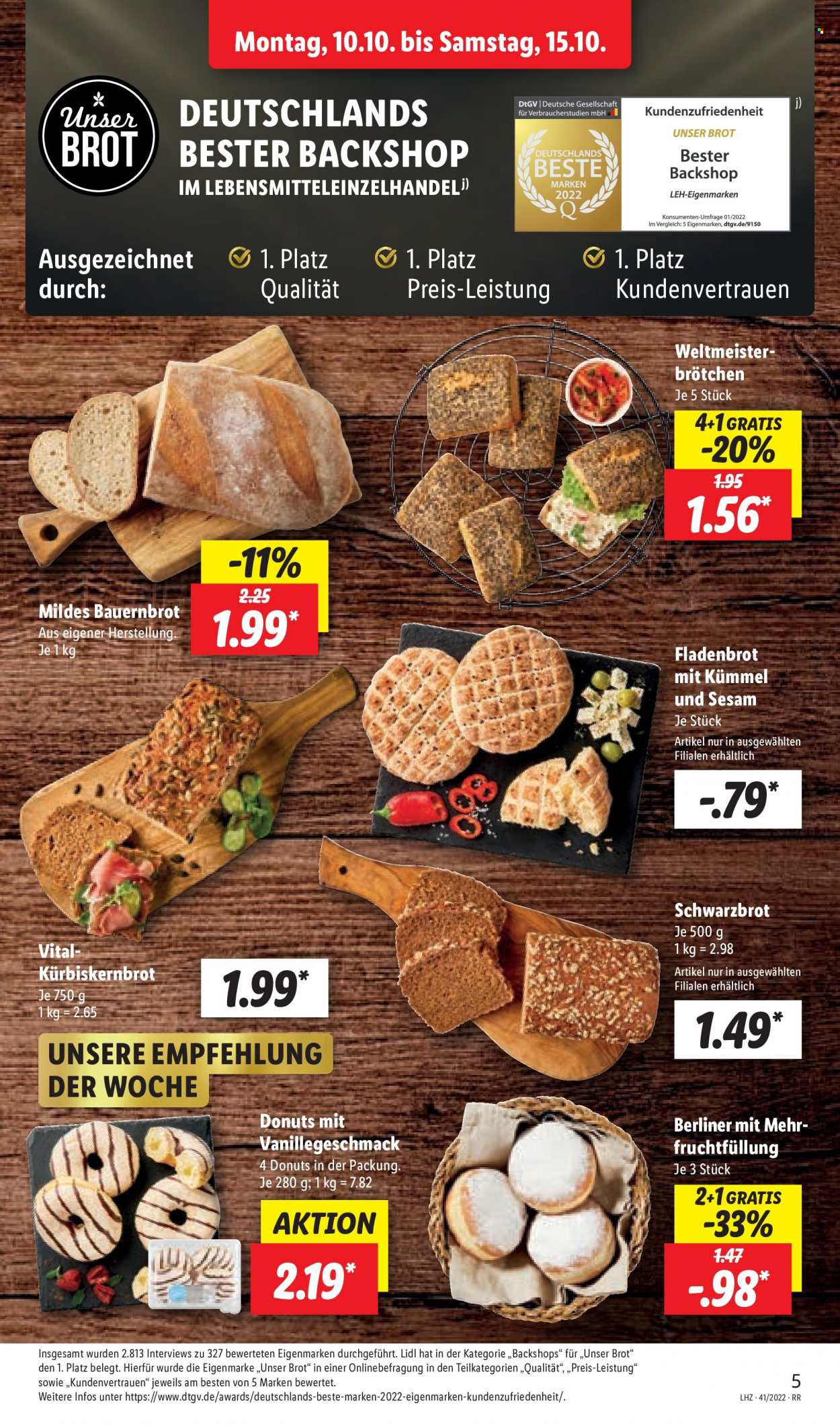 Lidl Prospekte  - 1.10.2022 - 1.10.2022. Seite 5