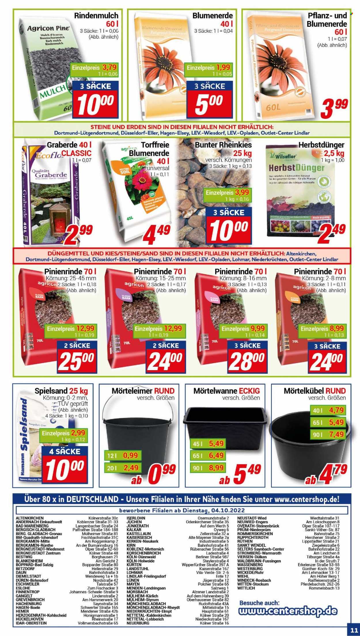 CENTERSHOP Prospekte  - 4.10.2022 - 8.10.2022. Seite 11