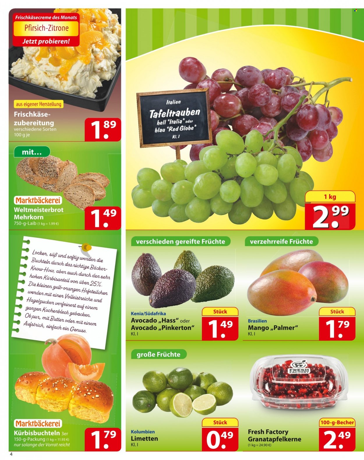 famila Prospekte  - 3.10.2022 - 8.10.2022. Seite 4
