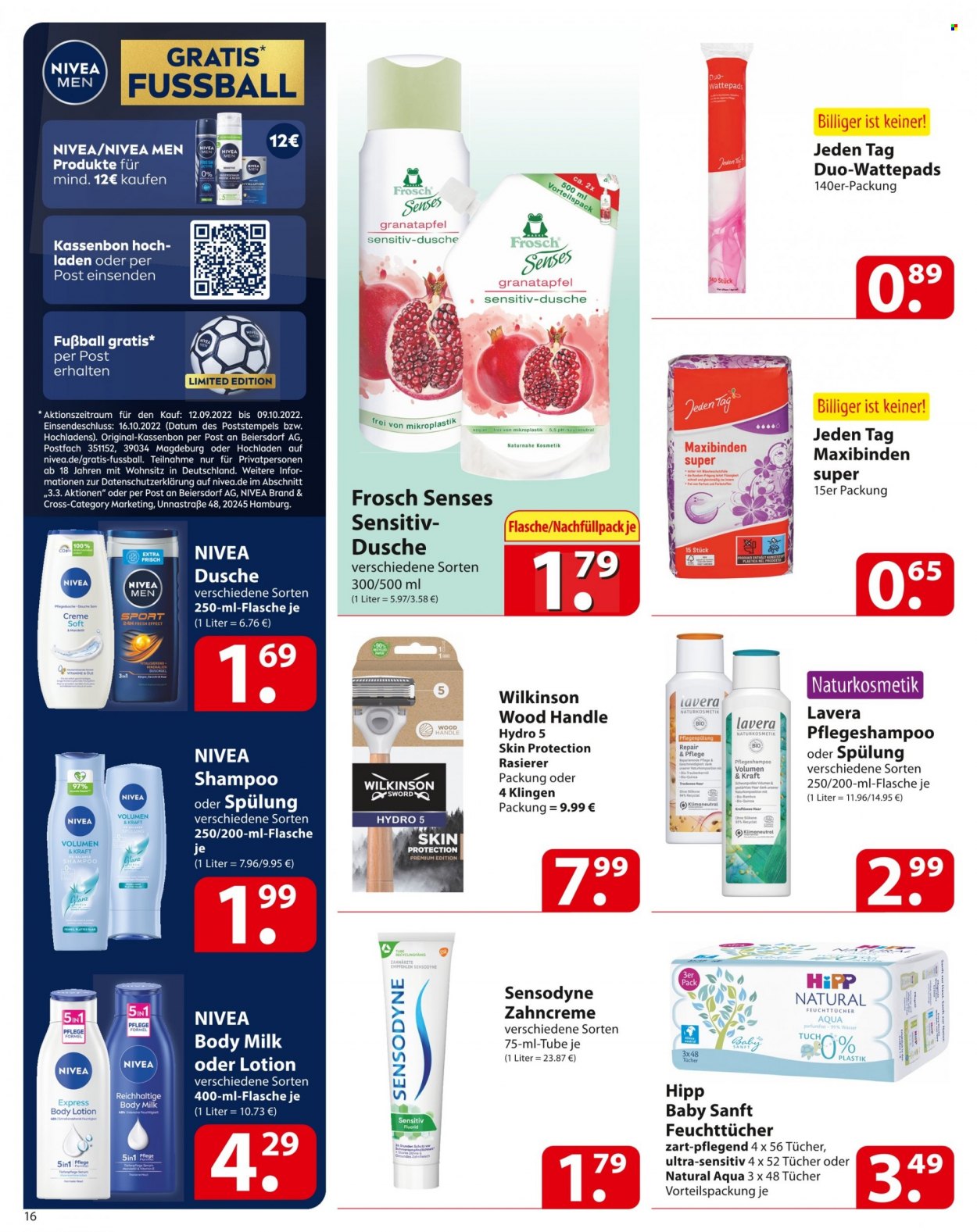 famila Prospekte  - 3.10.2022 - 8.10.2022. Seite 16