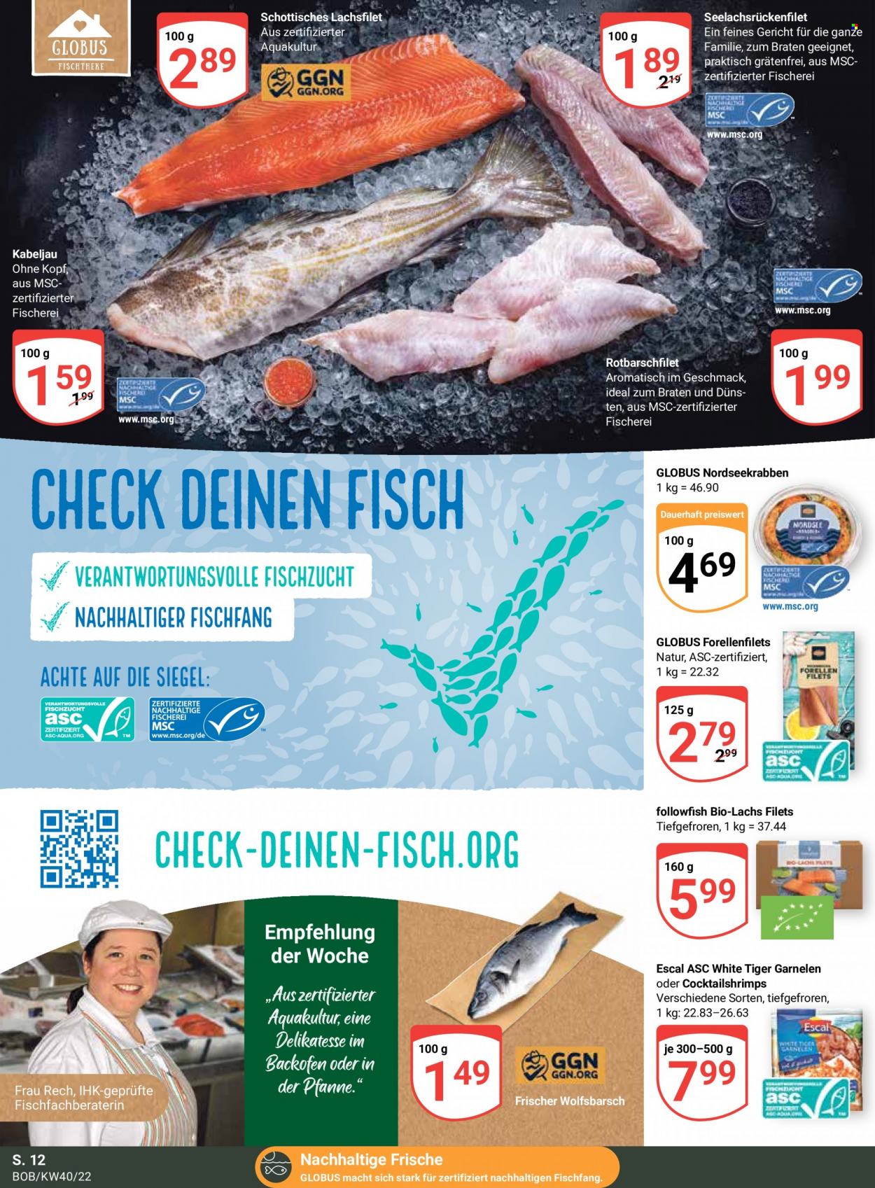 Globus Prospekte  - 1.10.2022 - 1.10.2022. Seite 12