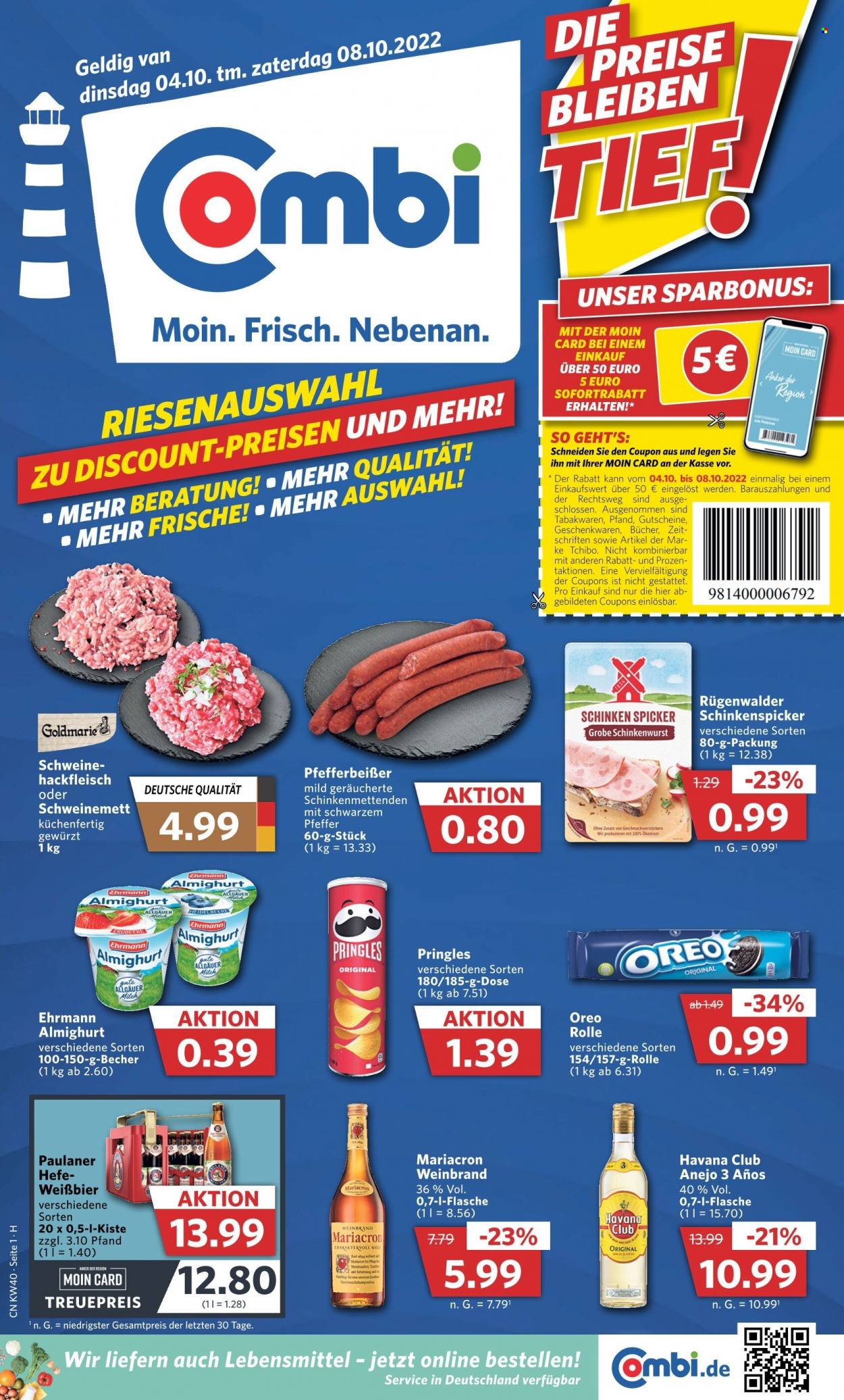 Combi Prospekte  - 4.10.2022 - 8.10.2022. Seite 1