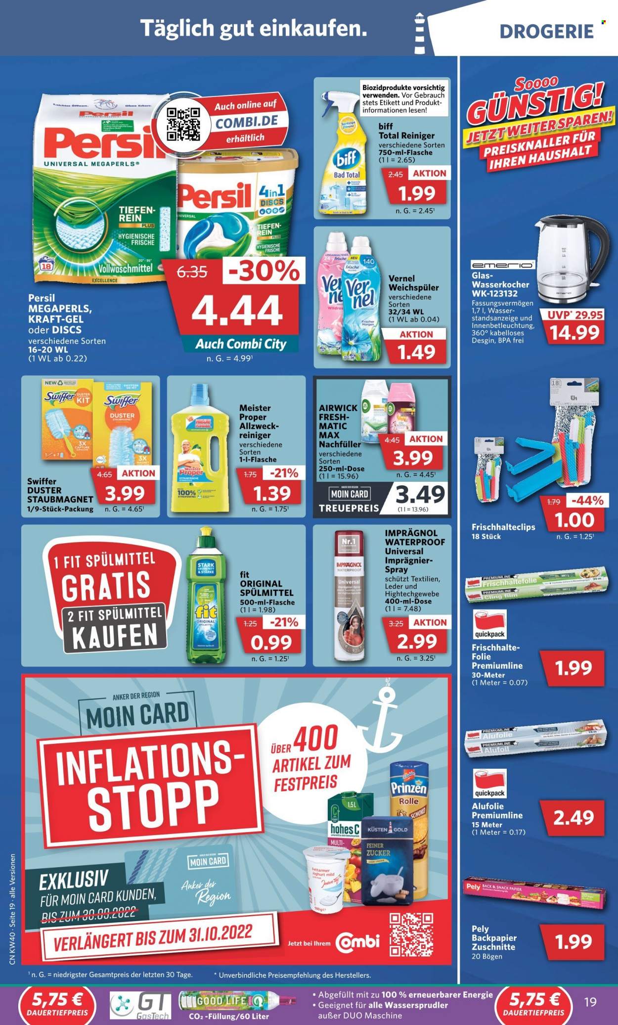 Combi Prospekte  - 4.10.2022 - 8.10.2022. Seite 19