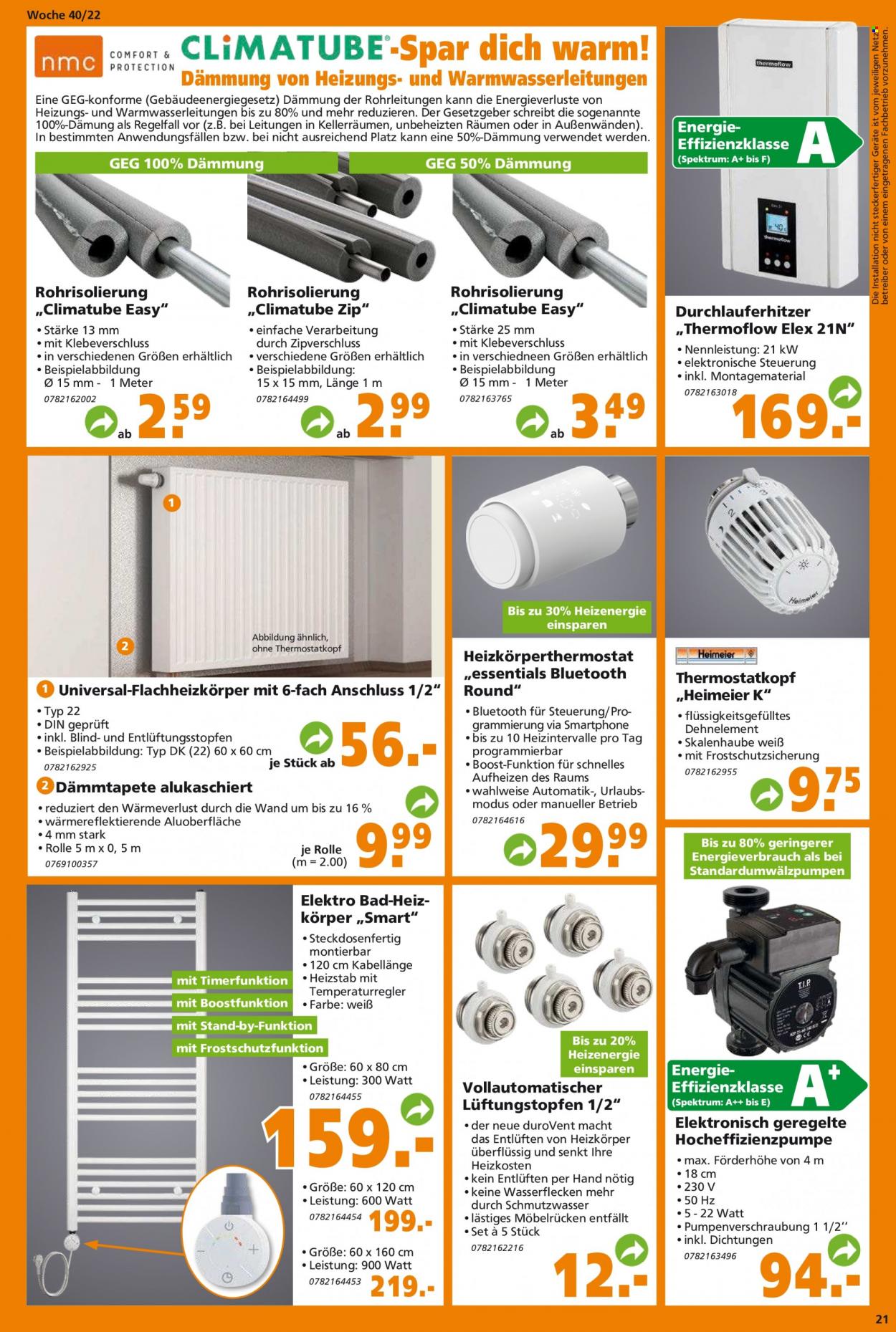 Globus Baumarkt Prospekte  - 3.10.2022 - 8.10.2022. Seite 21