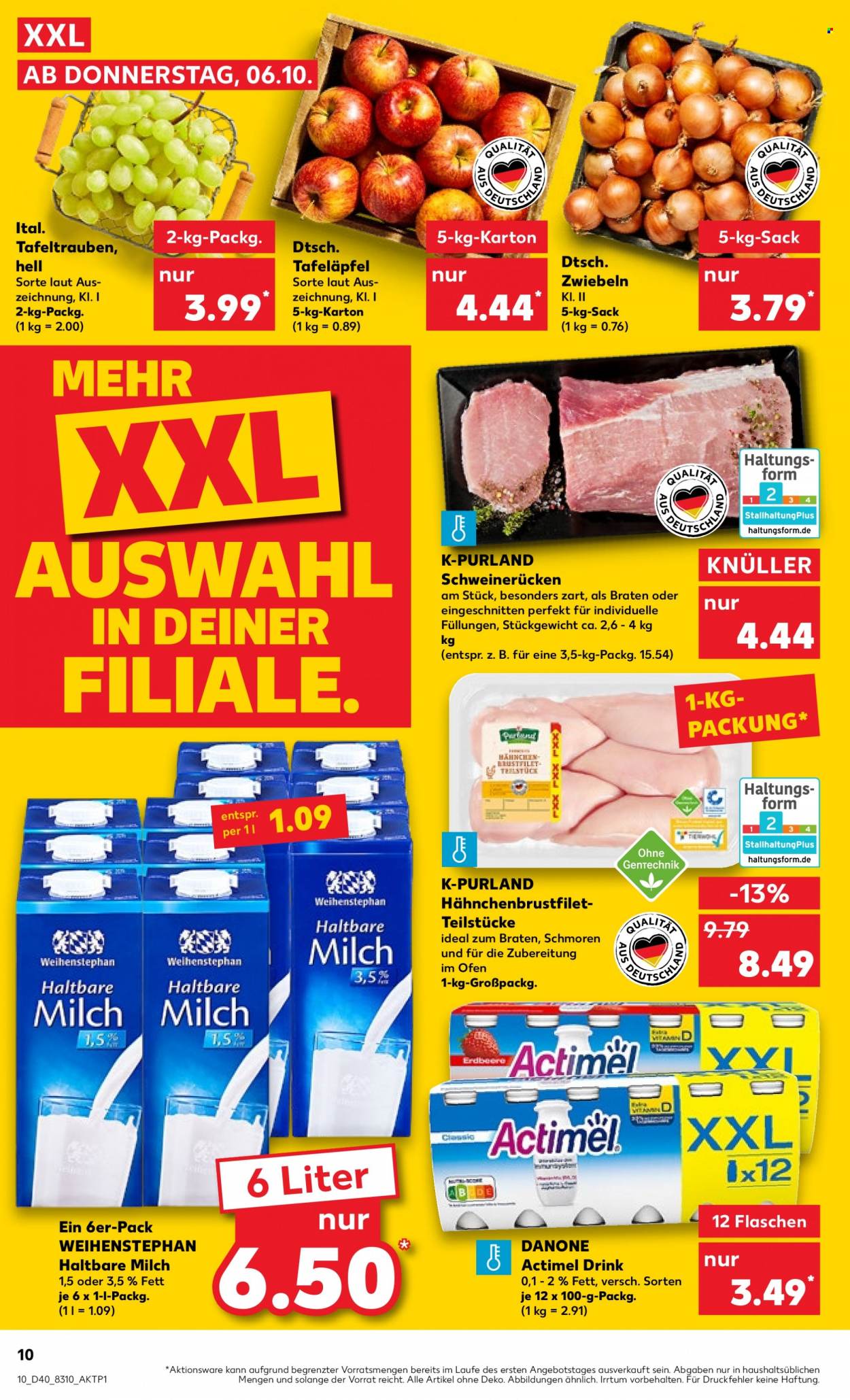 Kaufland Prospekte  - 6.10.2022 - 12.10.2022. Seite 10