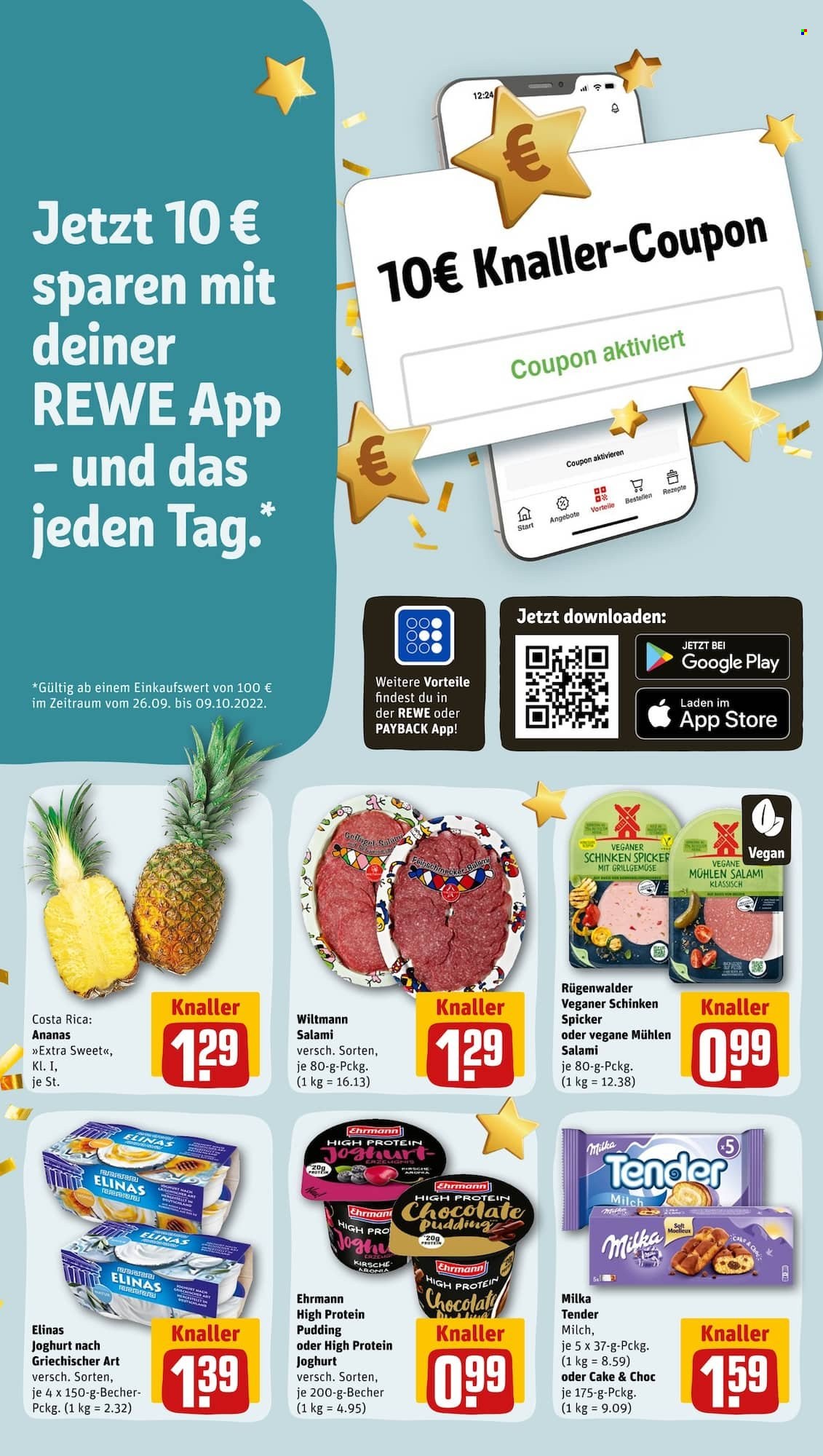 REWE Prospekte  - 4.10.2022 - 8.10.2022. Seite 2