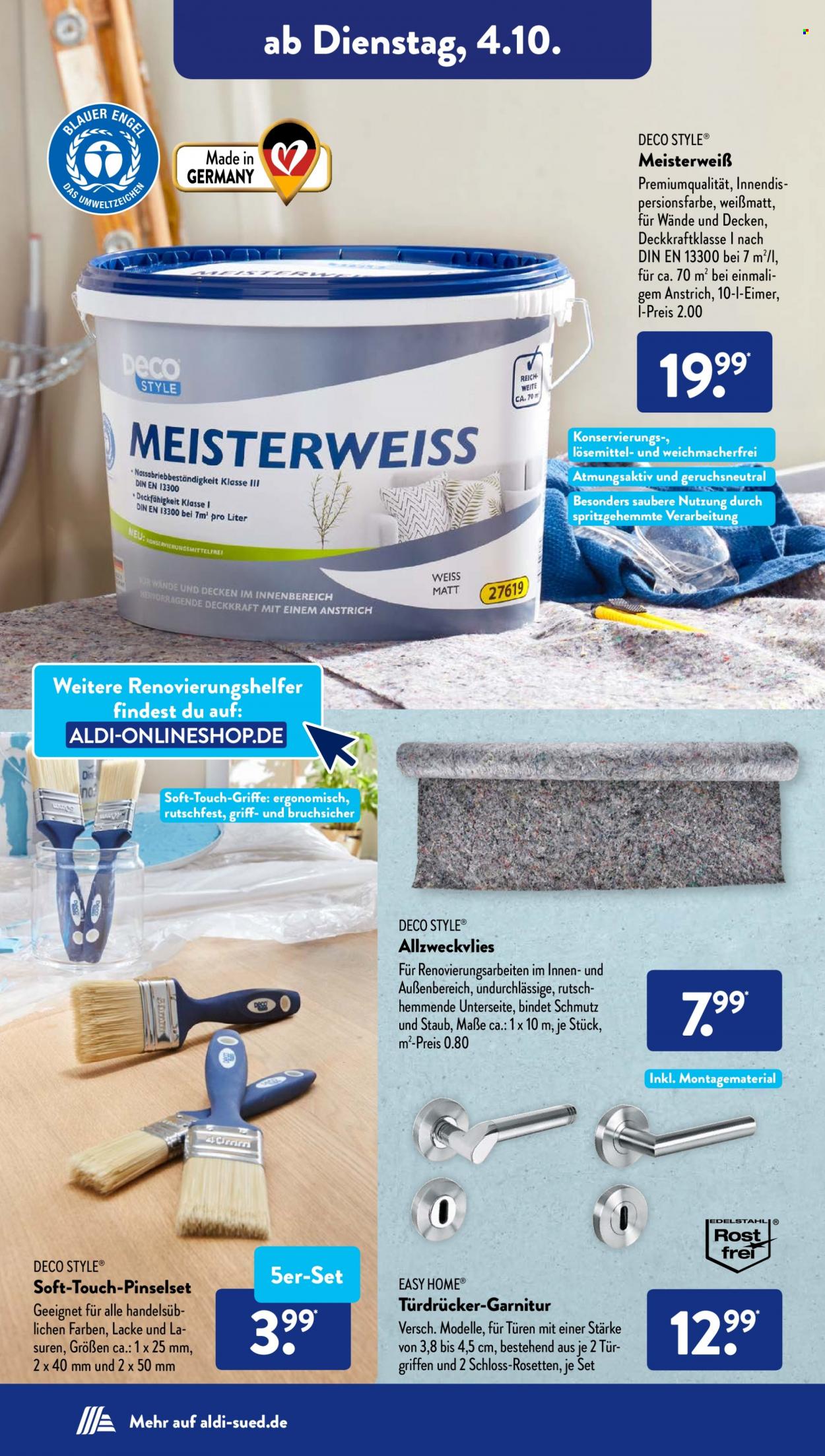 ALDI SÜD Prospekte  - 4.10.2022 - 8.10.2022. Seite 16