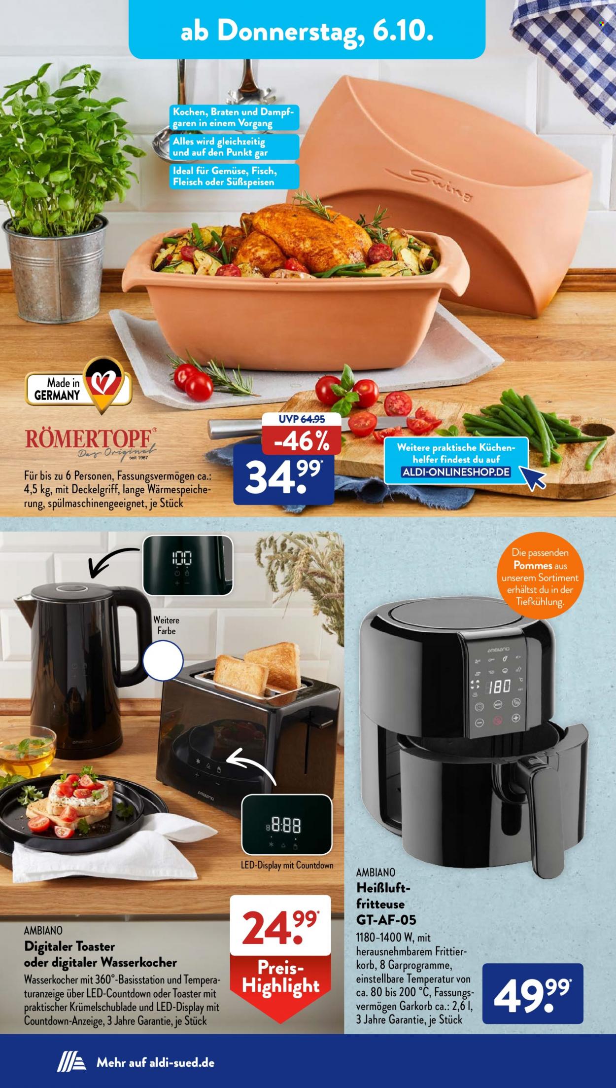 ALDI SÜD Prospekte  - 4.10.2022 - 8.10.2022. Seite 24