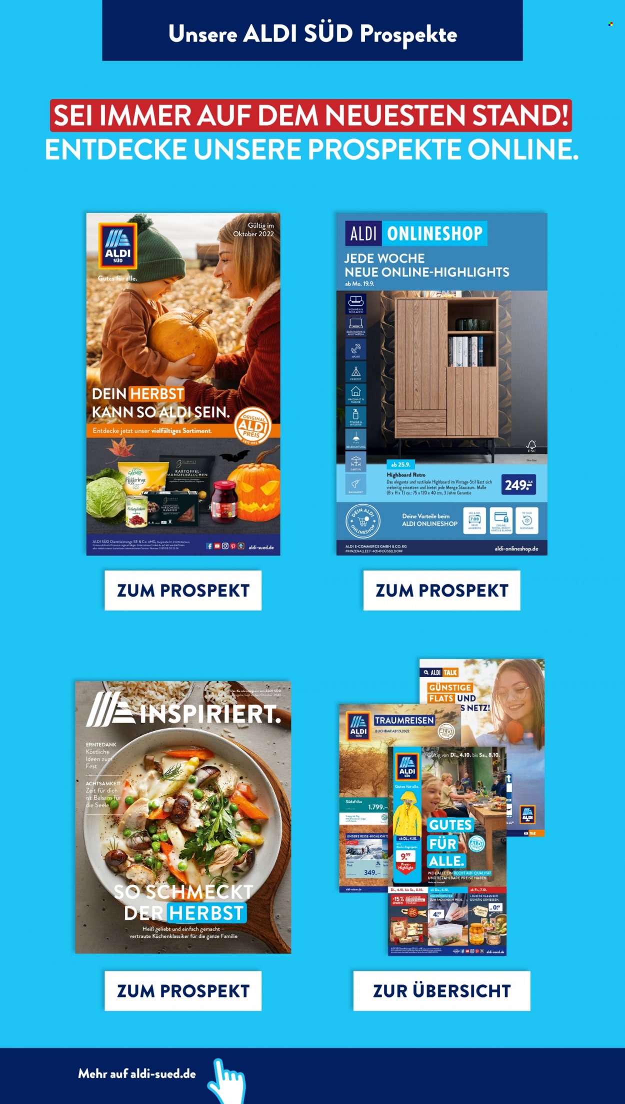 ALDI SÜD Prospekte  - 4.10.2022 - 8.10.2022. Seite 46