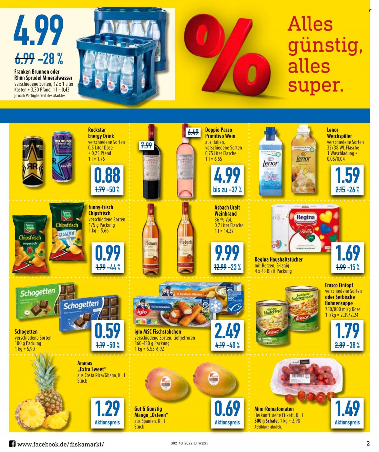 Diska Prospekte  - 4.10.2022 - 8.10.2022. Seite 2