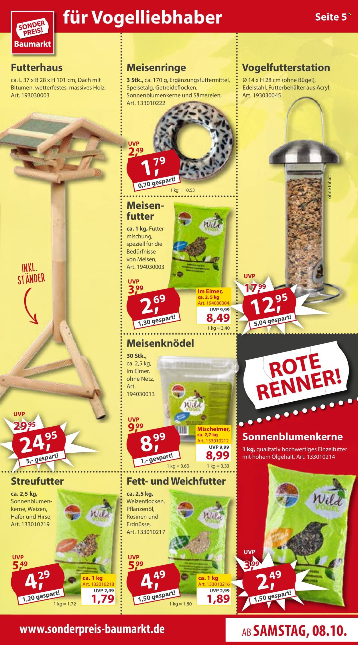 Sonderpreis-Baumarkt Prospekte  - 8.10.2022 - 14.10.2022. Seite 5