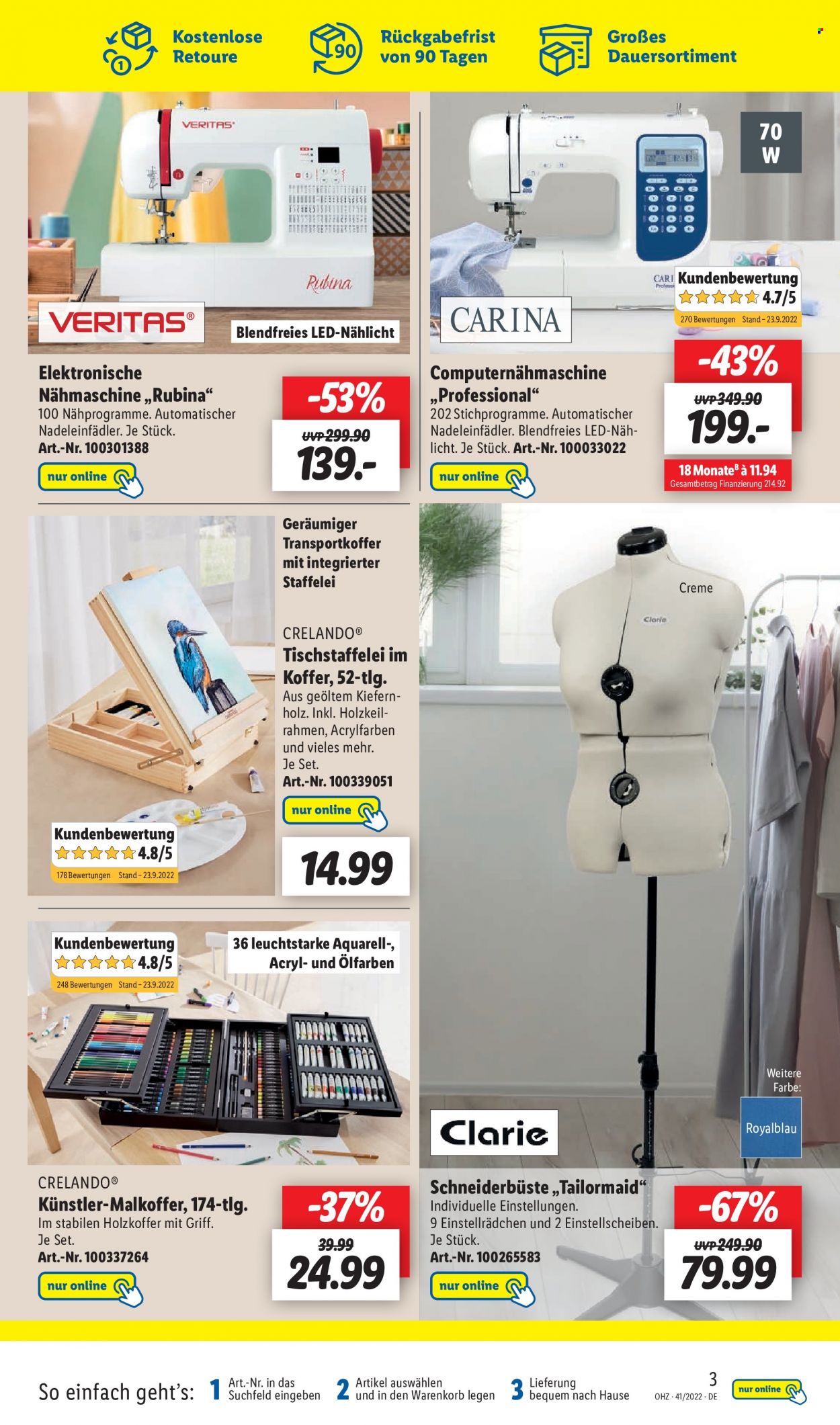 Lidl Prospekte  - 10.10.2022 - 16.10.2022. Seite 3