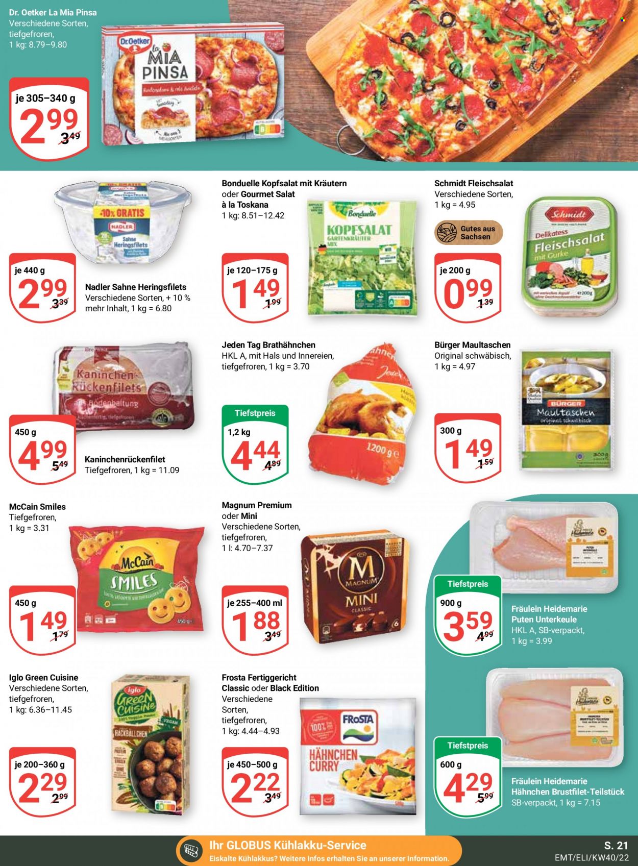 Globus Prospekte  - 4.10.2022 - 8.10.2022. Seite 21