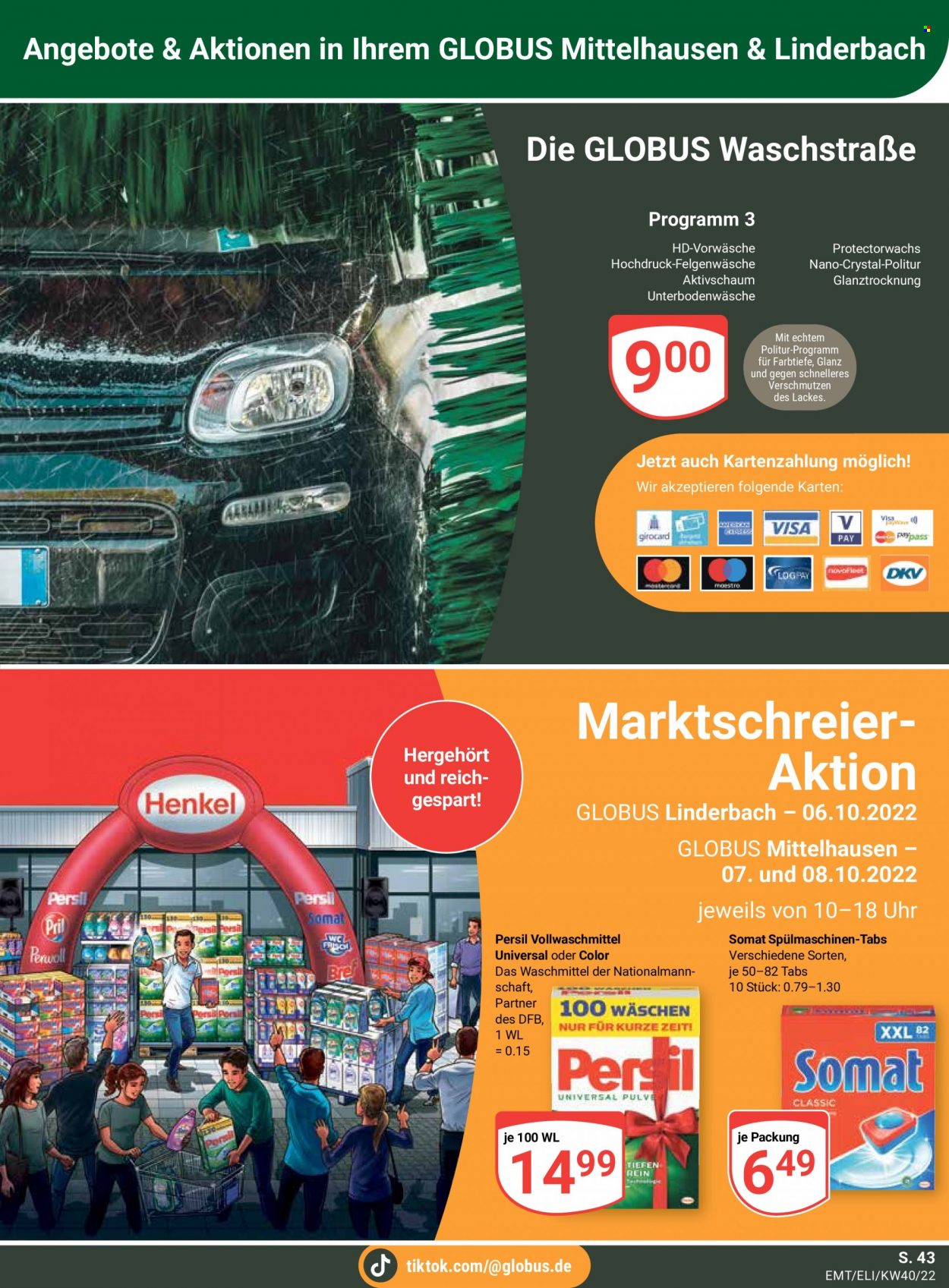 Globus Prospekte  - 4.10.2022 - 8.10.2022. Seite 43