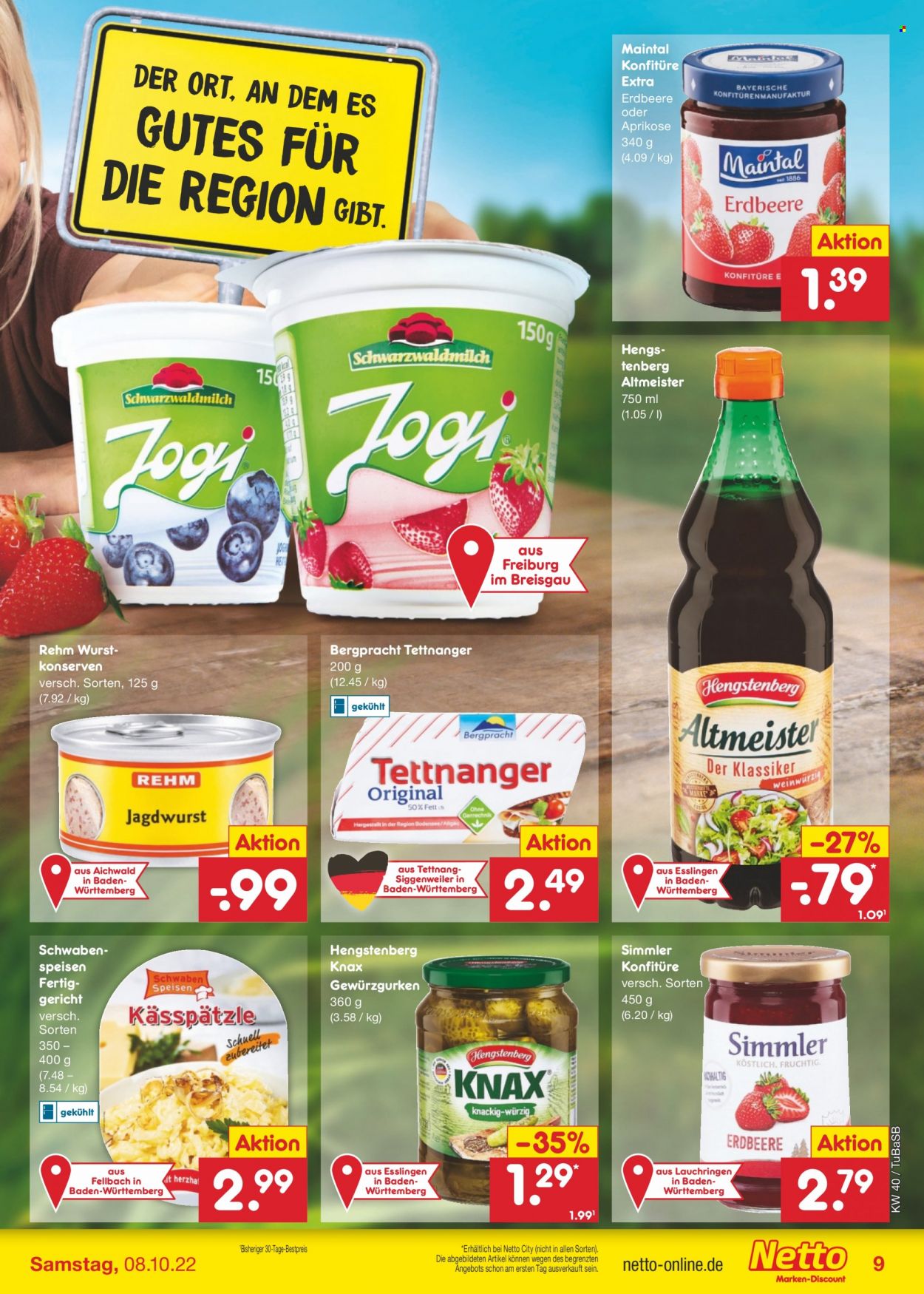 Netto Marken-Discount Prospekte  - 4.10.2022 - 8.10.2022. Seite 9
