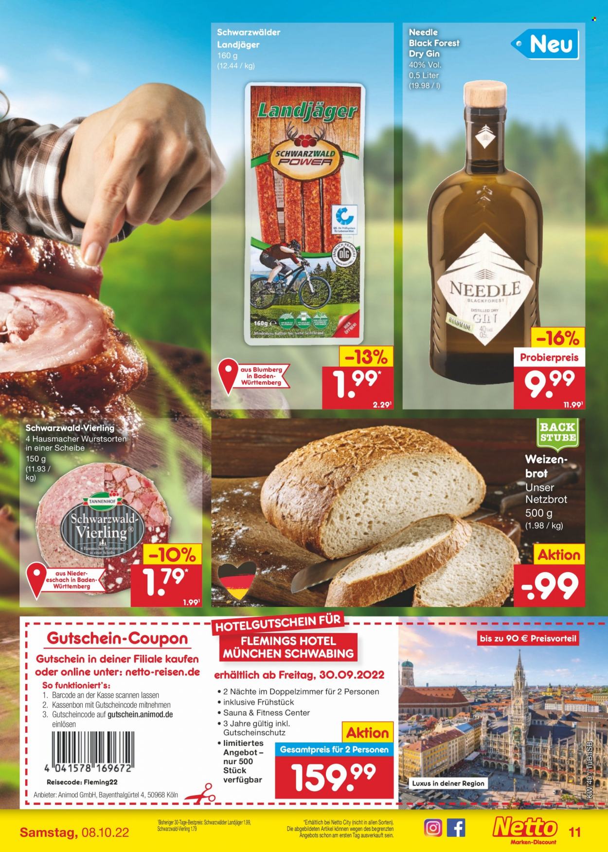 Netto Marken-Discount Prospekte  - 4.10.2022 - 8.10.2022. Seite 11