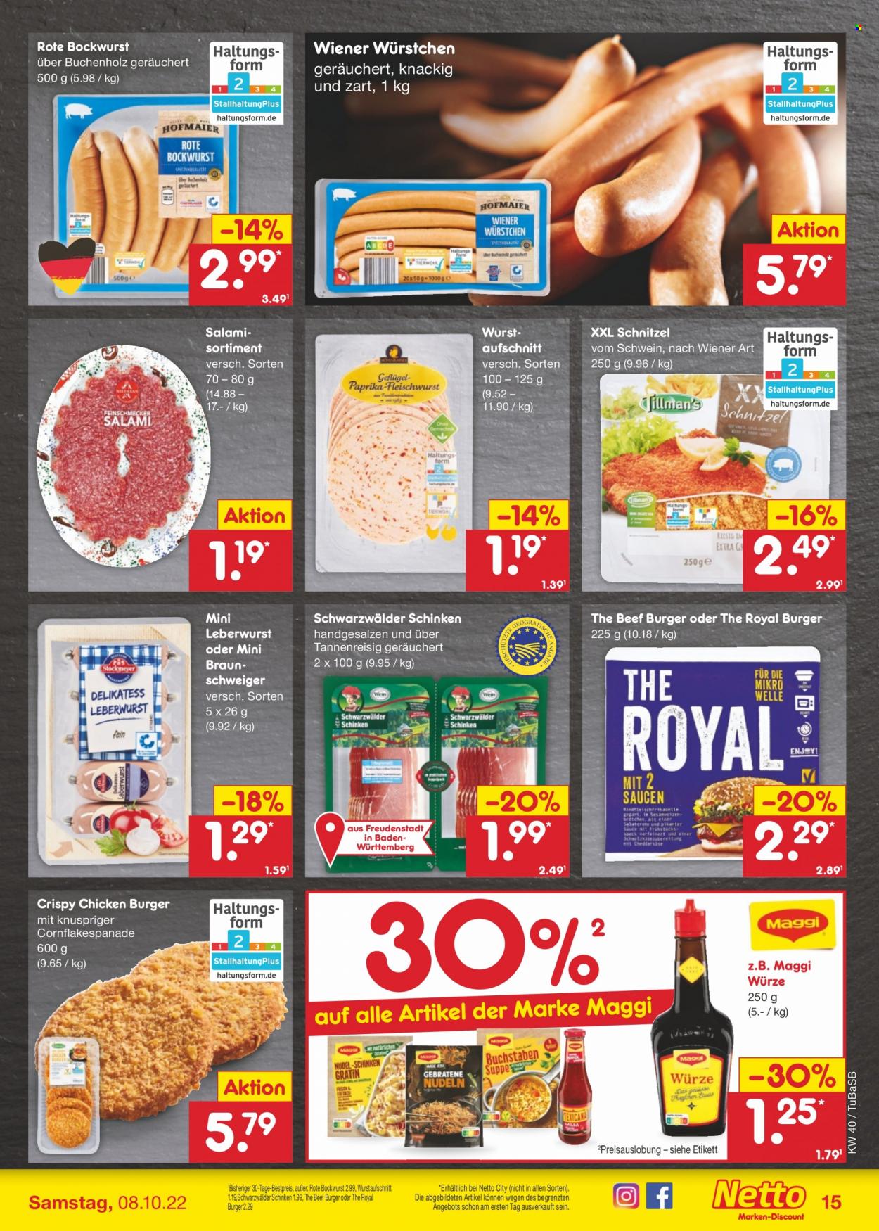 Netto Marken-Discount Prospekte  - 4.10.2022 - 8.10.2022. Seite 15