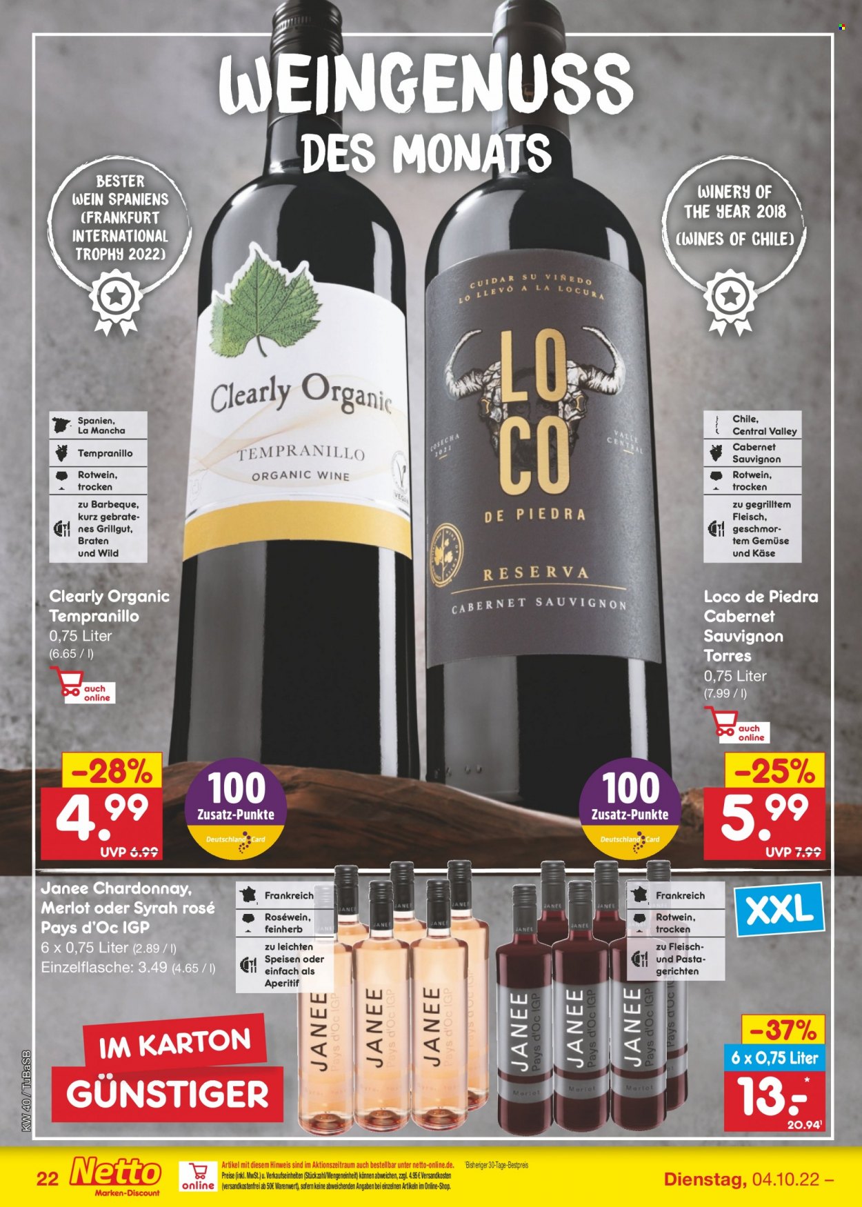 Netto Marken-Discount Prospekte  - 4.10.2022 - 8.10.2022. Seite 22