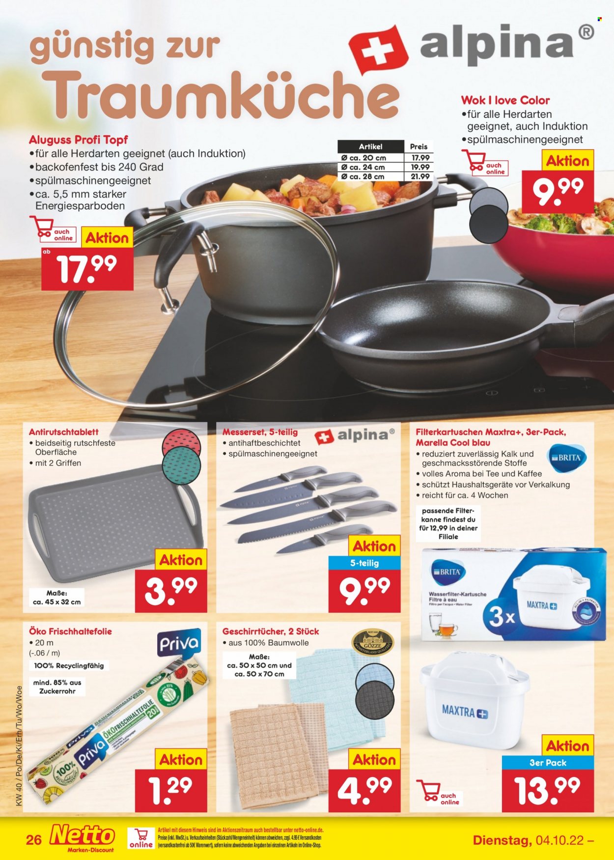 Netto Marken-Discount Prospekte  - 4.10.2022 - 8.10.2022. Seite 26