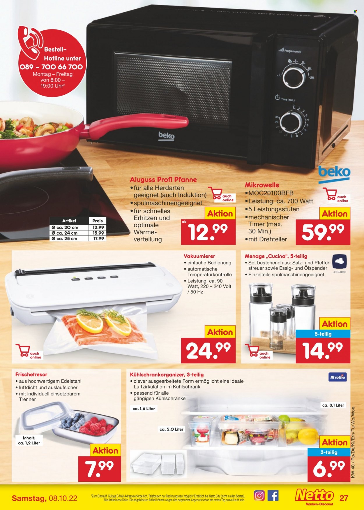 Netto Marken-Discount Prospekte  - 4.10.2022 - 8.10.2022. Seite 27