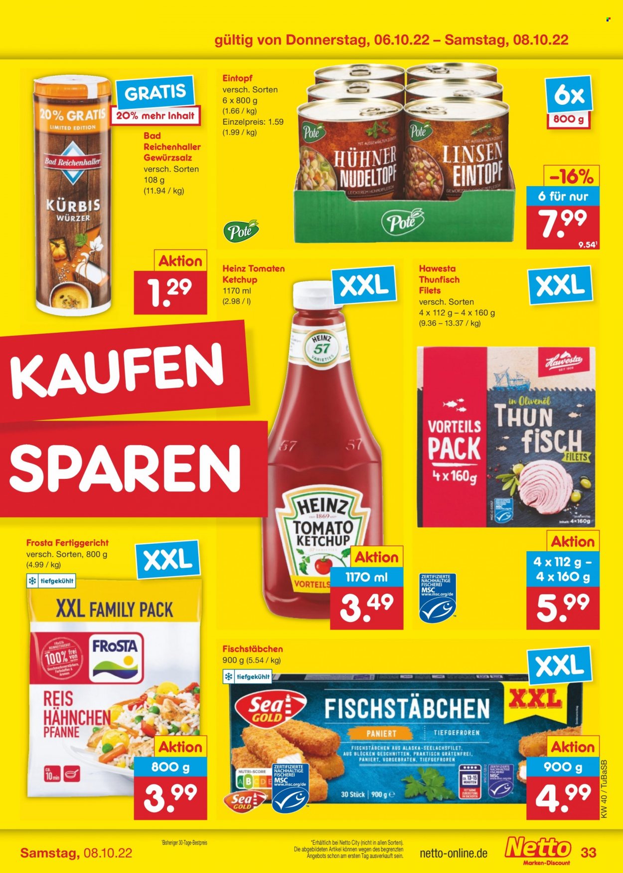Netto Marken-Discount Prospekte  - 4.10.2022 - 8.10.2022. Seite 33