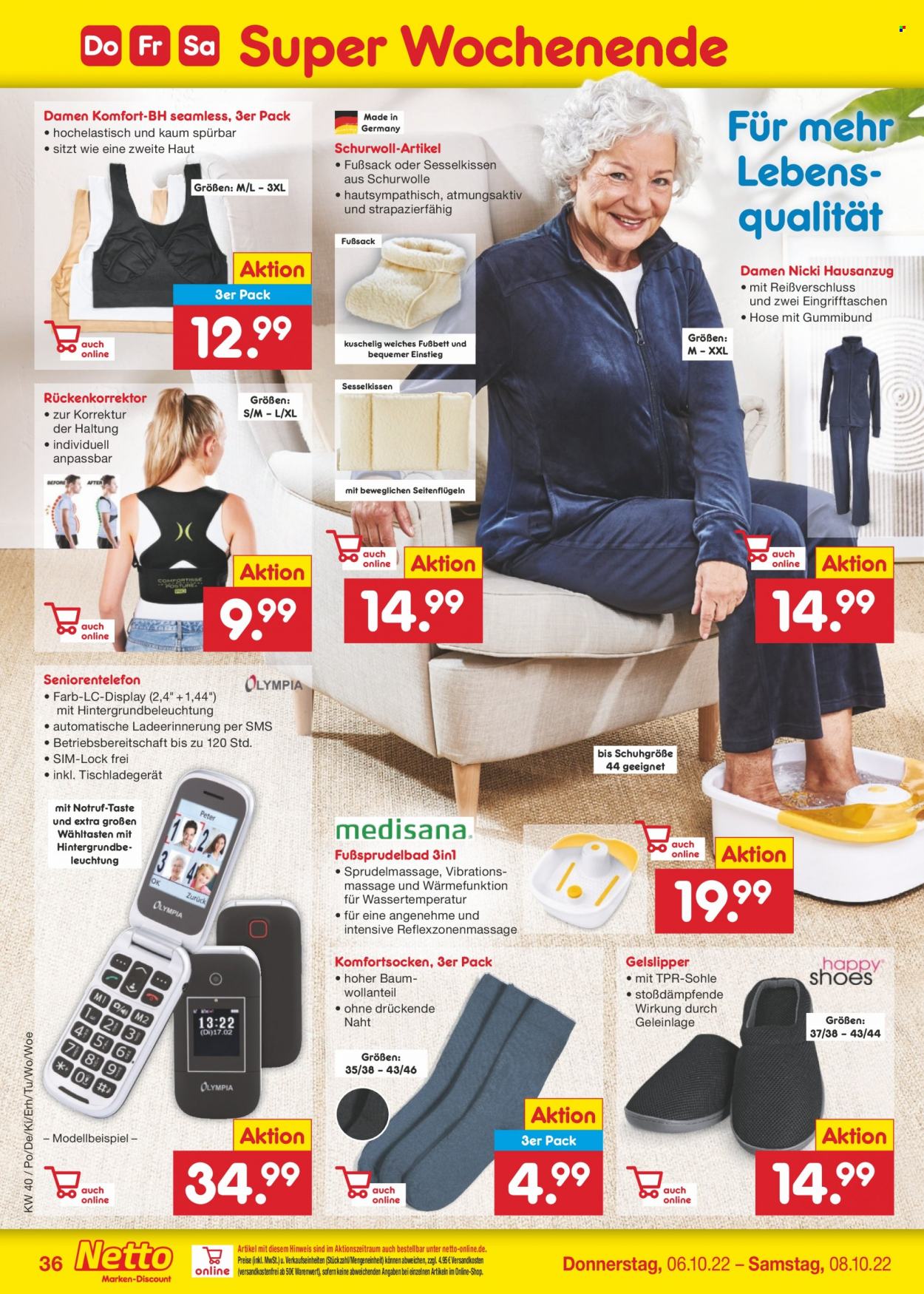 Netto Marken-Discount Prospekte  - 4.10.2022 - 8.10.2022. Seite 36