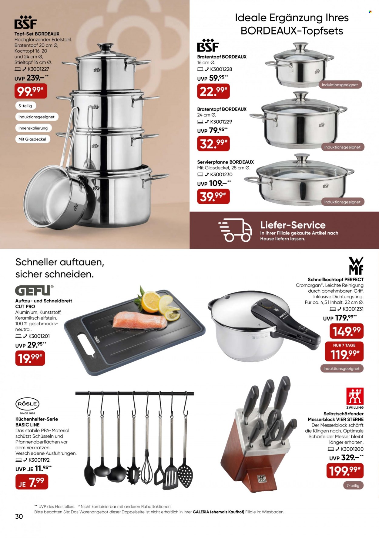 GALERIA Karstadt Kaufhof Prospekte  - 5.10.2022 - 11.10.2022. Seite 30
