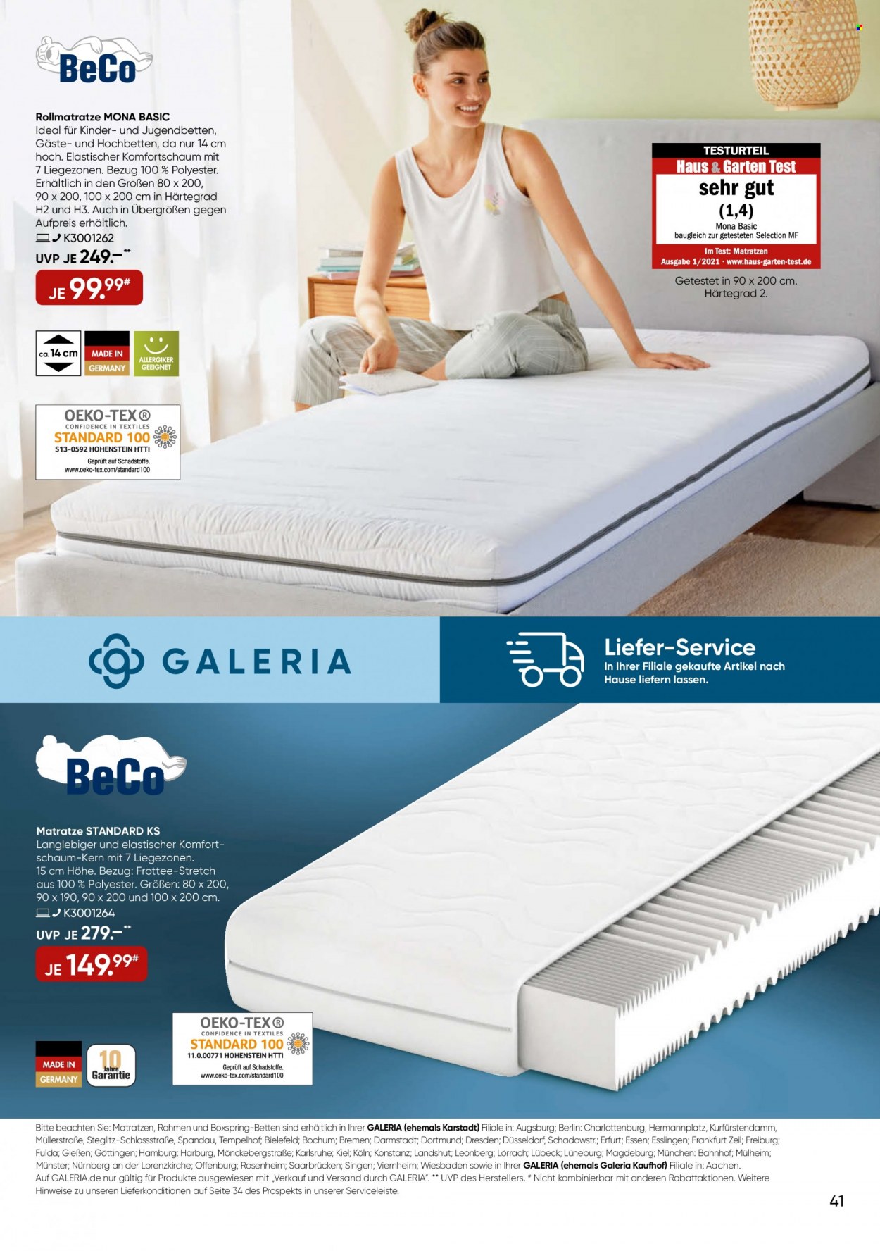 GALERIA Karstadt Kaufhof Prospekte  - 5.10.2022 - 11.10.2022. Seite 41